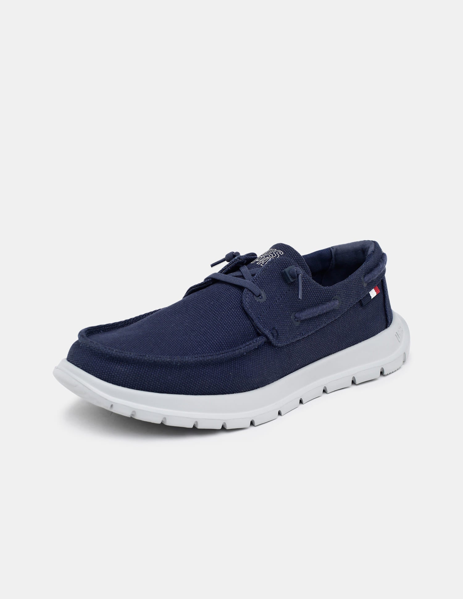 Round Toe Slip Ons Ashton Sneakers Navy - U.S. Polo Assn. India | Large