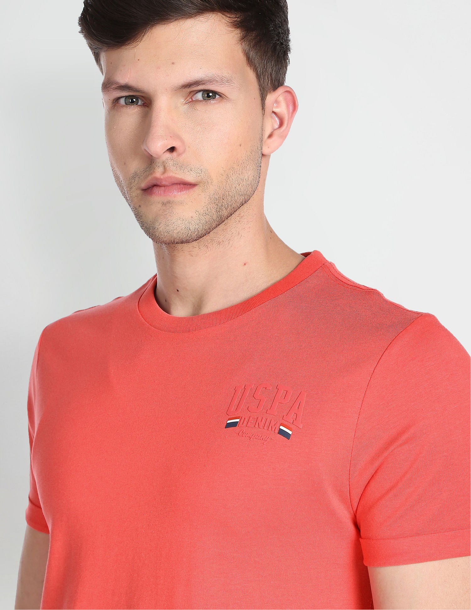 Iconic Solid T-Shirt Red - U.S. POLO ASSN. | Large