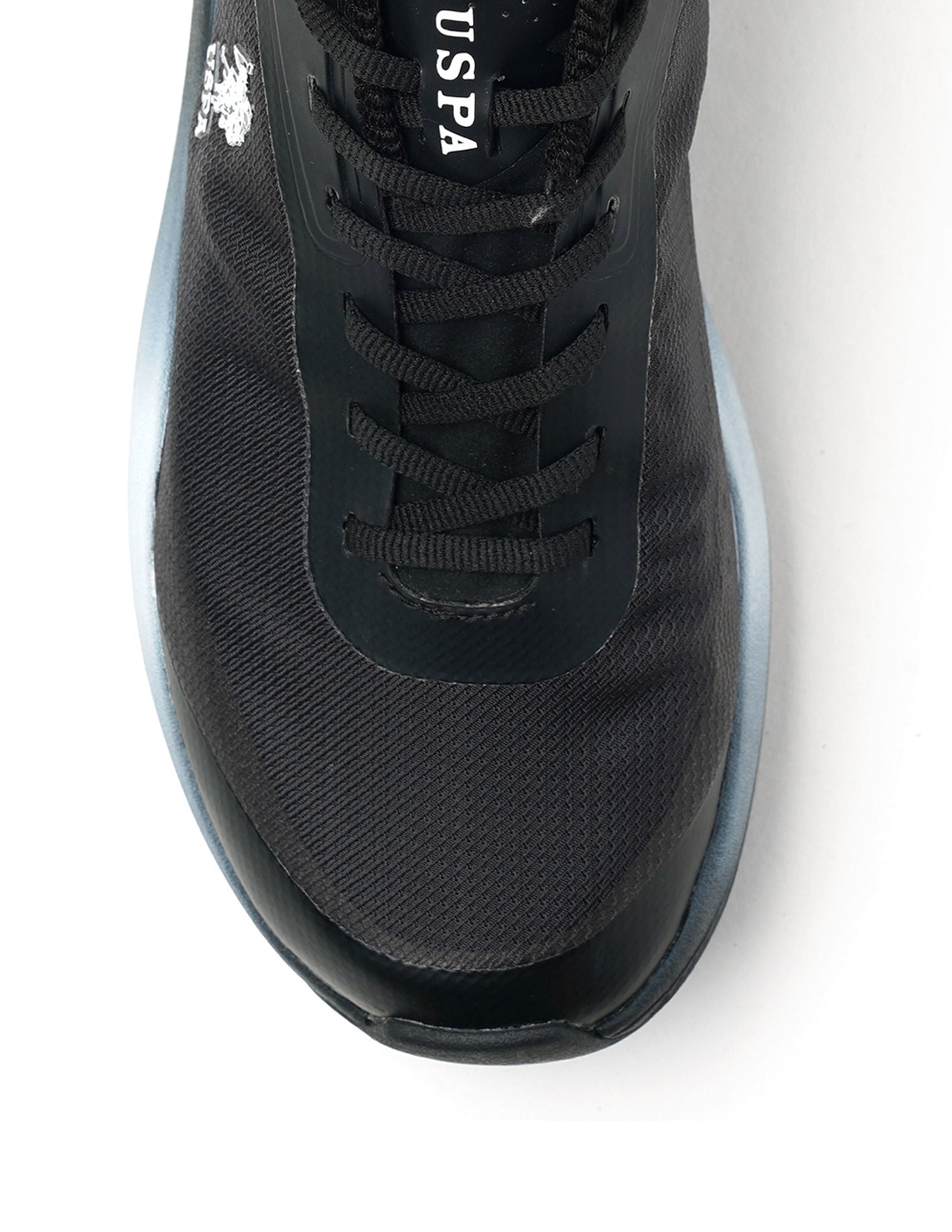 Men Frank Black Uspa Sport  Runpro Running Shoes Black - U.S. POLO ASSN. | Large