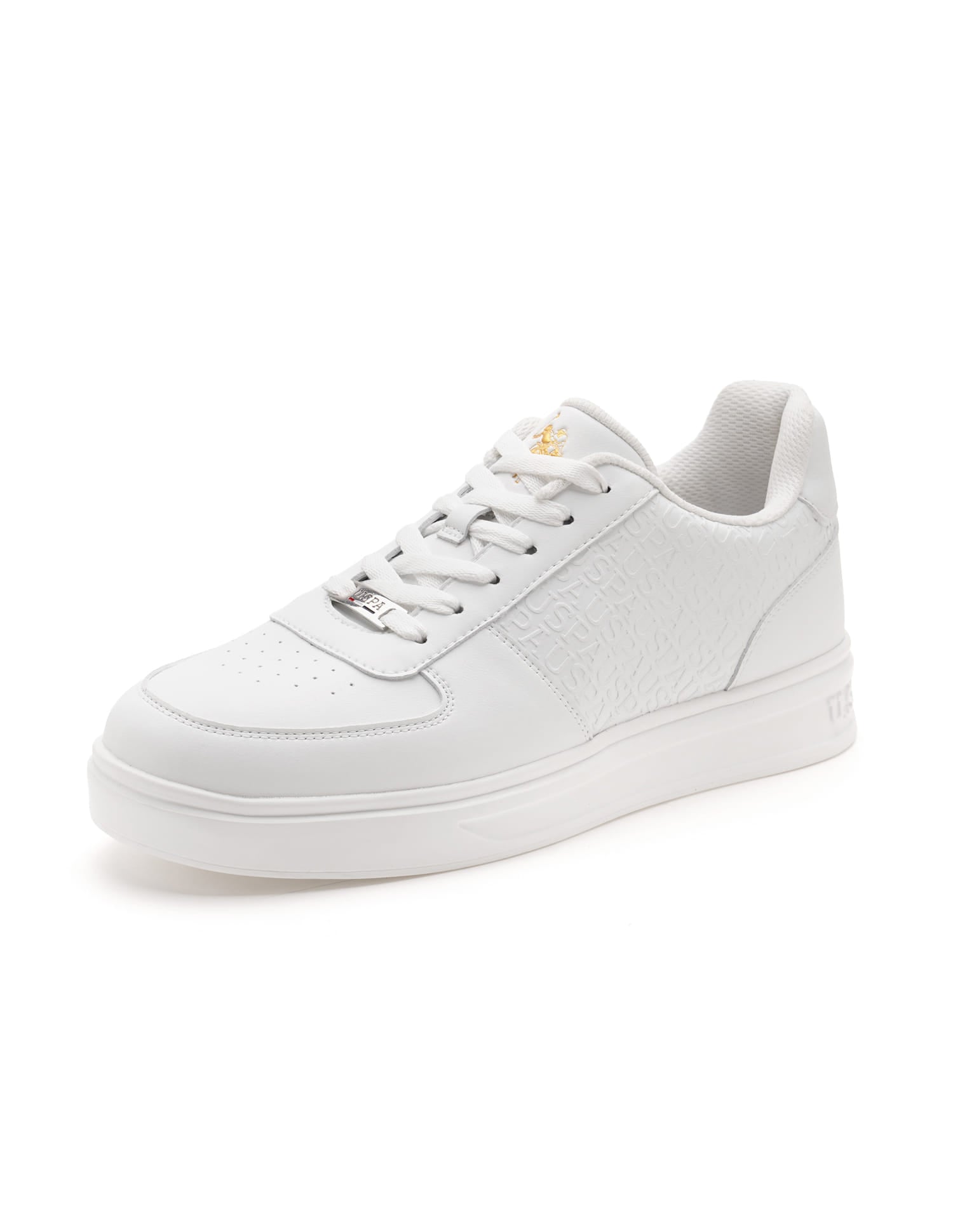 Men Jamen Solid Sneaker White - U.S. Polo Assn. India | Large