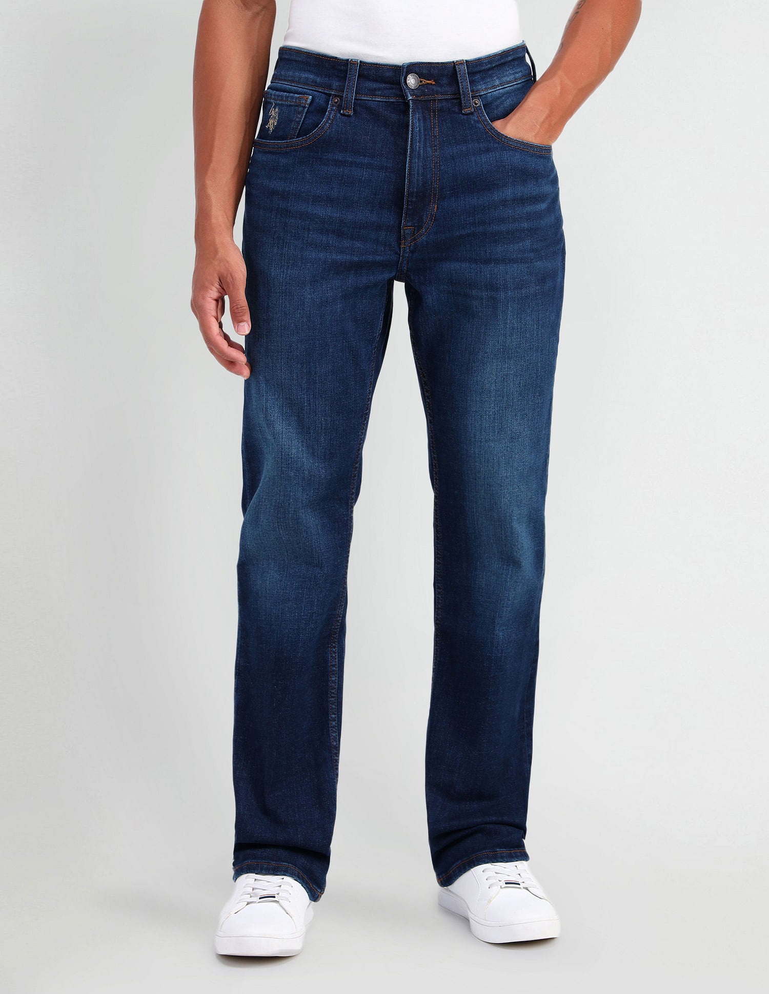 Connor Bootcut Blue Jeans Blue - U.S. POLO ASSN. | Large