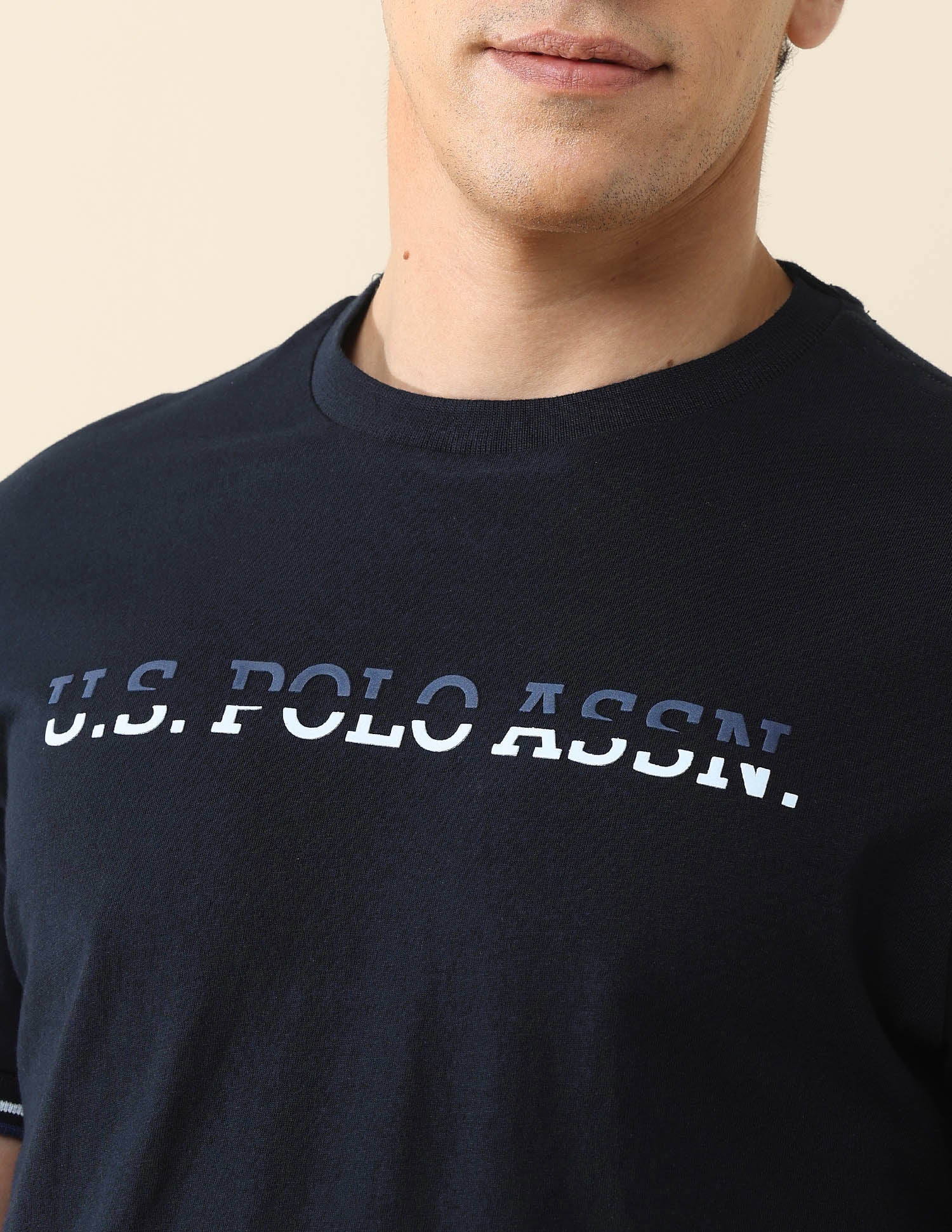 Slim Fit Classic T-Shirt Navy - U.S. POLO ASSN. | Large