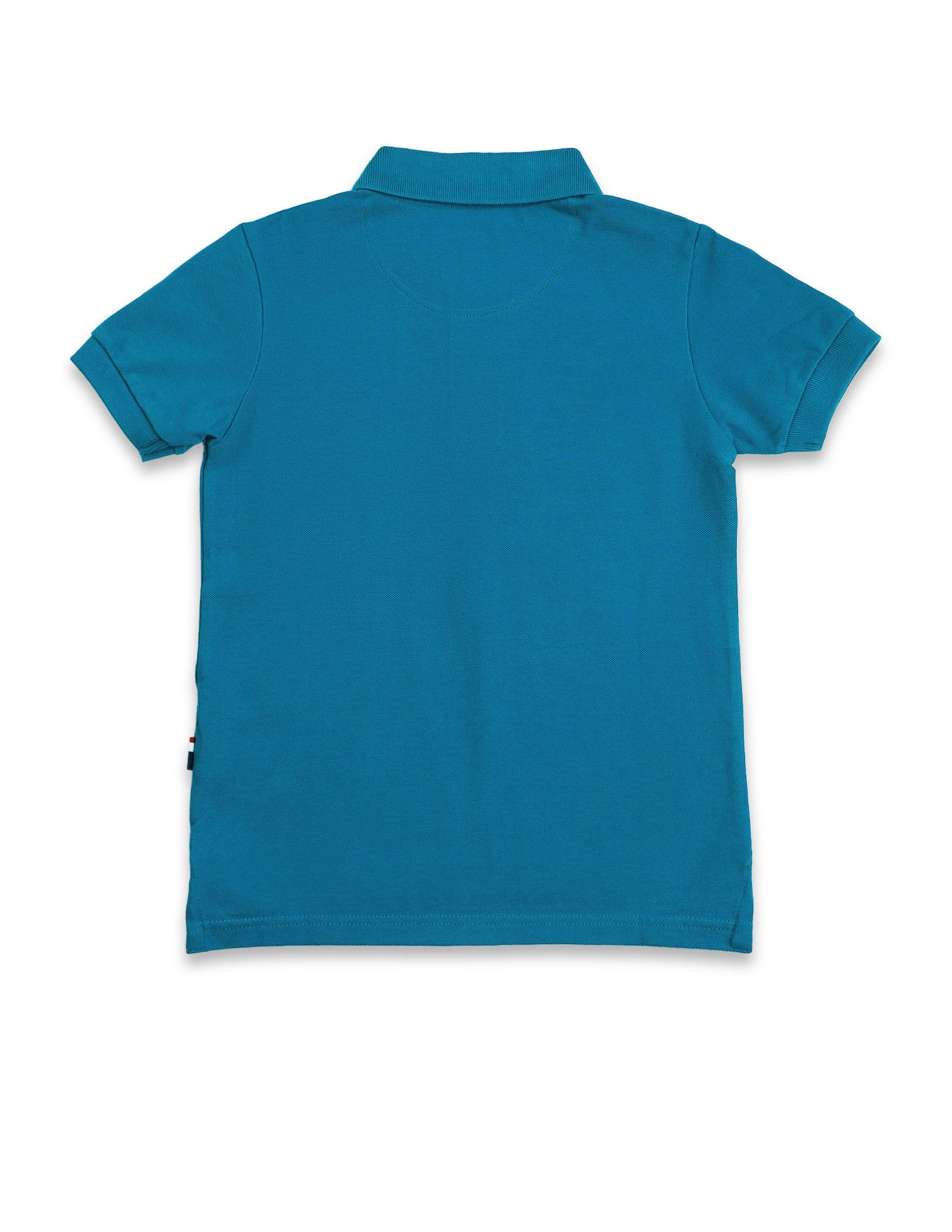 Boys Cotton Pique Polo Shirt Teal - U.S. POLO ASSN. | Large
