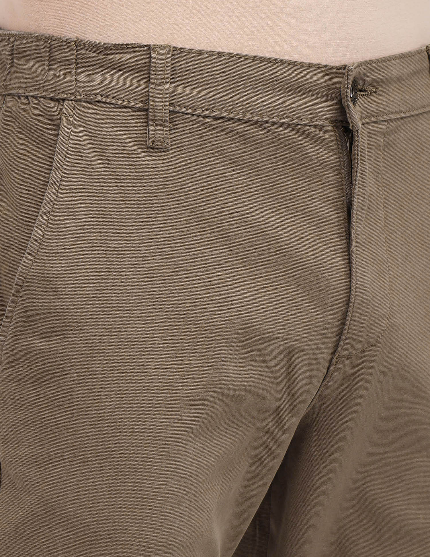 Straight Fit Cargo Trousers Khaki - U.S. POLO ASSN. | Large