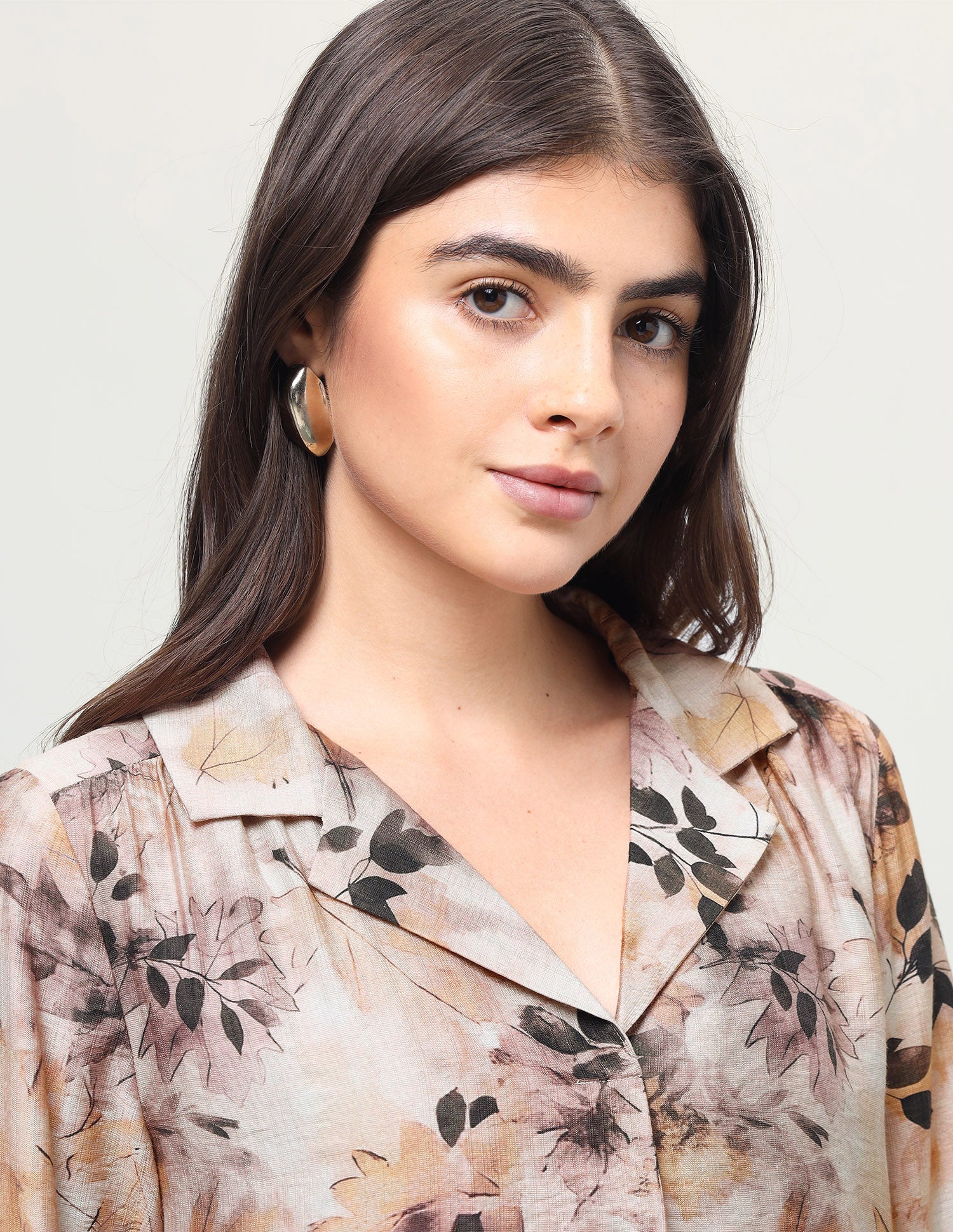 Floral Printed Relaxed Fit Top Multicolour - U.S. Polo Assn. India | Large