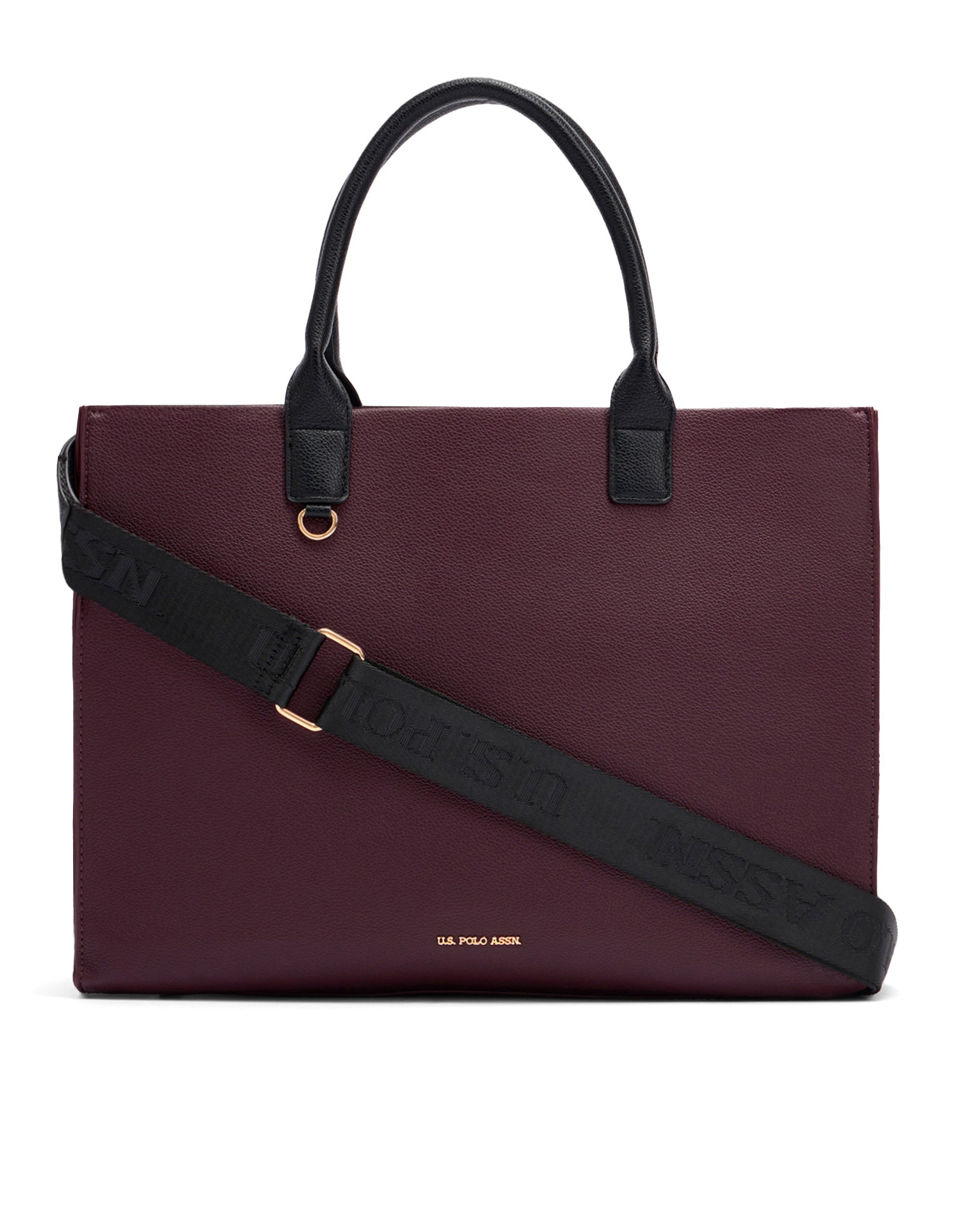 Carmella Tote Bag Burgundy - U.S. Polo Assn. India | Large