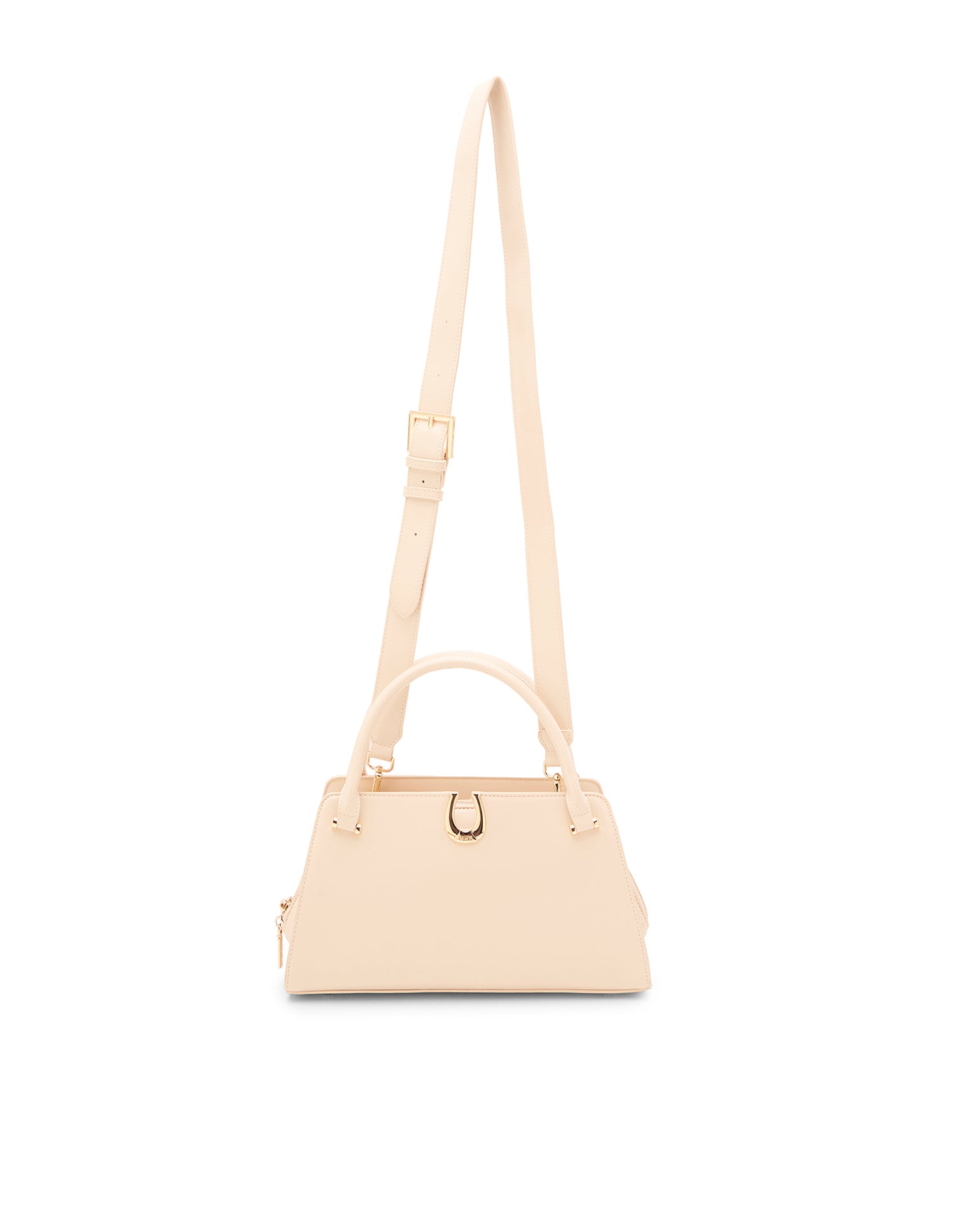 Cady Satchel Bag Beige - U.S. Polo Assn. India | Large