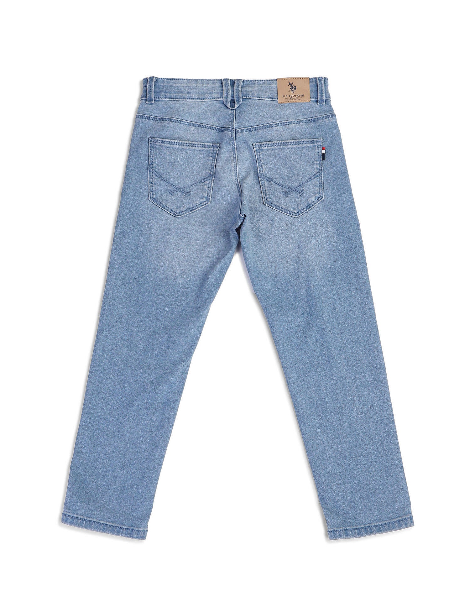 Slim fit Solid Jeans Light Blue - U.S. POLO ASSN. | Large