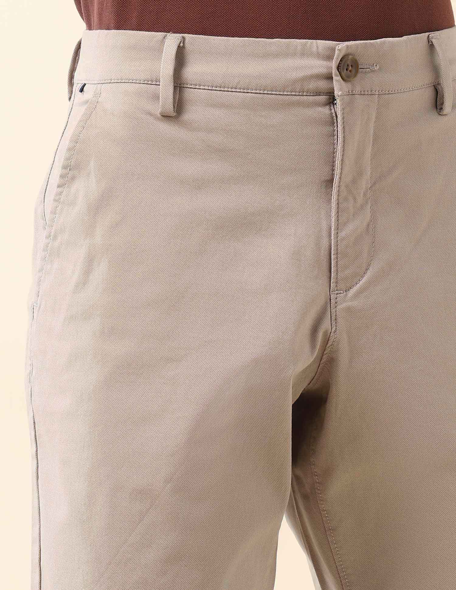 Mid Rise Slim Fit Chino Shorts Beige - U.S. POLO ASSN. | Large