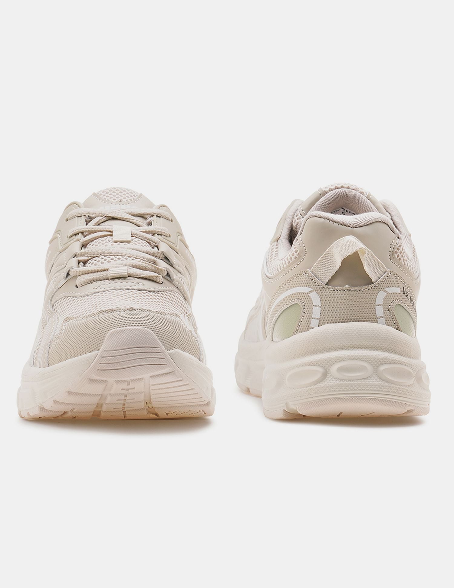 Women So-Young Colour Blocked Sneakers Nude - U.S. POLO ASSN. | Large