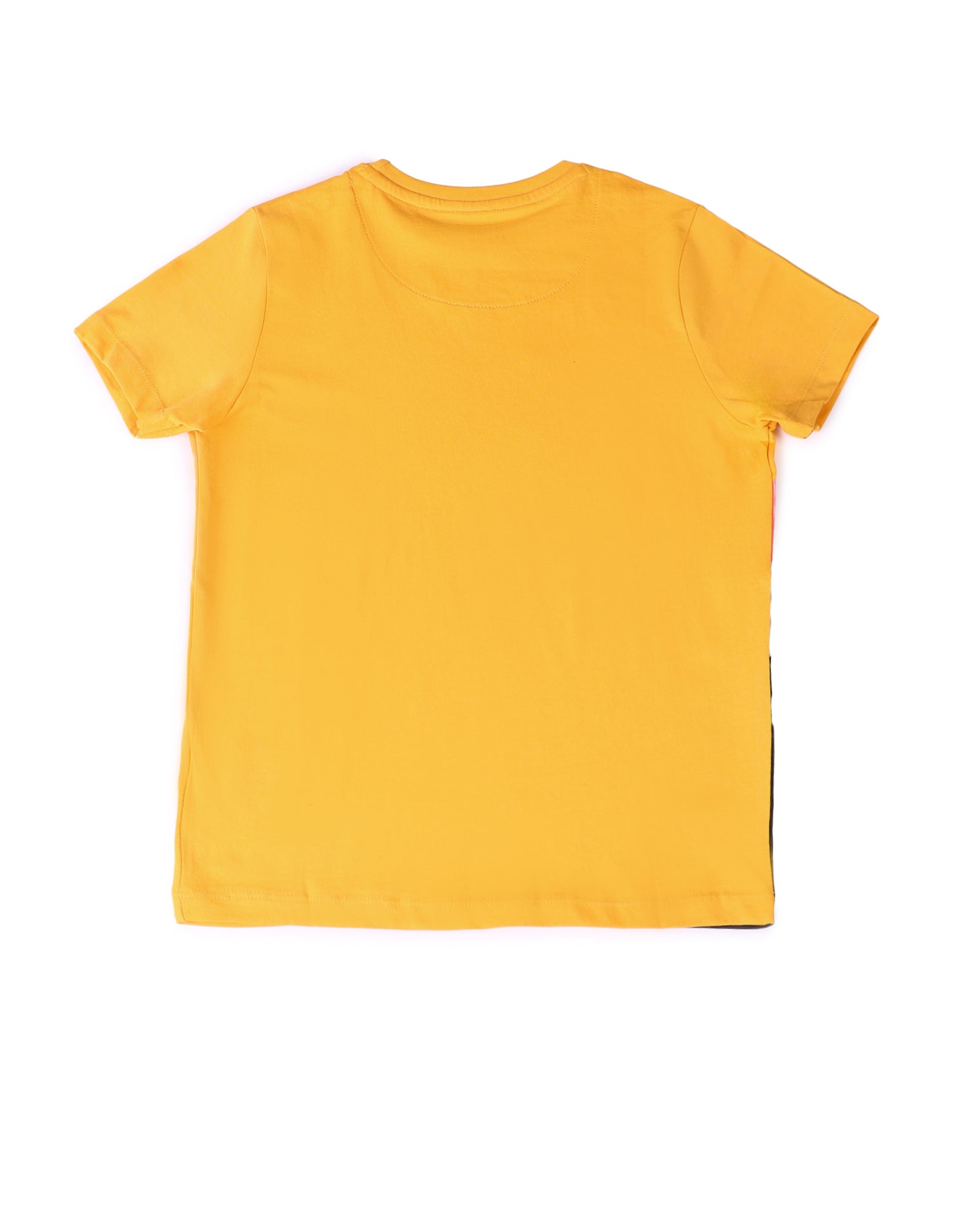 Boys Cotton T-Shirt Yellow - U.S. POLO ASSN. | Large