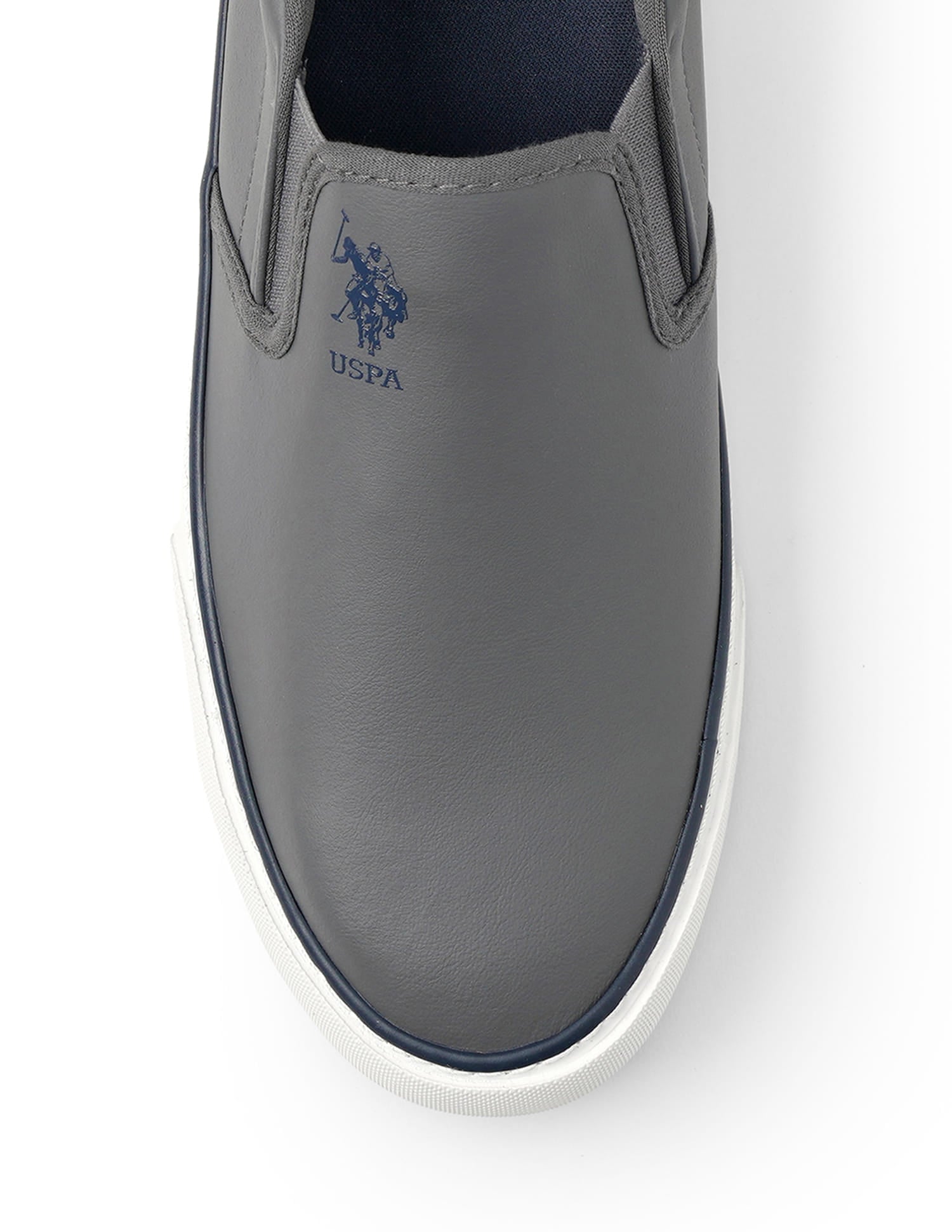 Men Timeo 4.0 Slip-on Shoes Grey - U.S. Polo Assn. India | Large