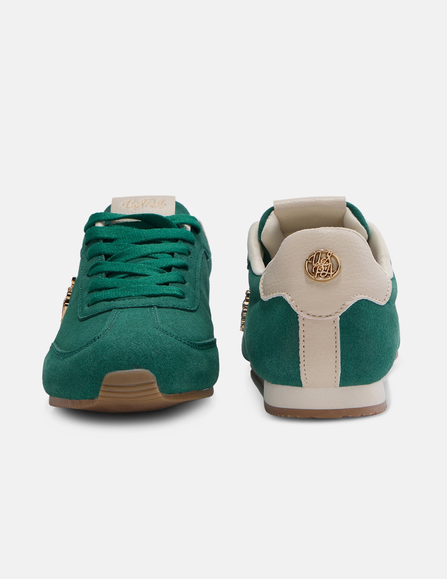 Ximena Round Toe Sneakers Green - U.S. Polo Assn. India | Large