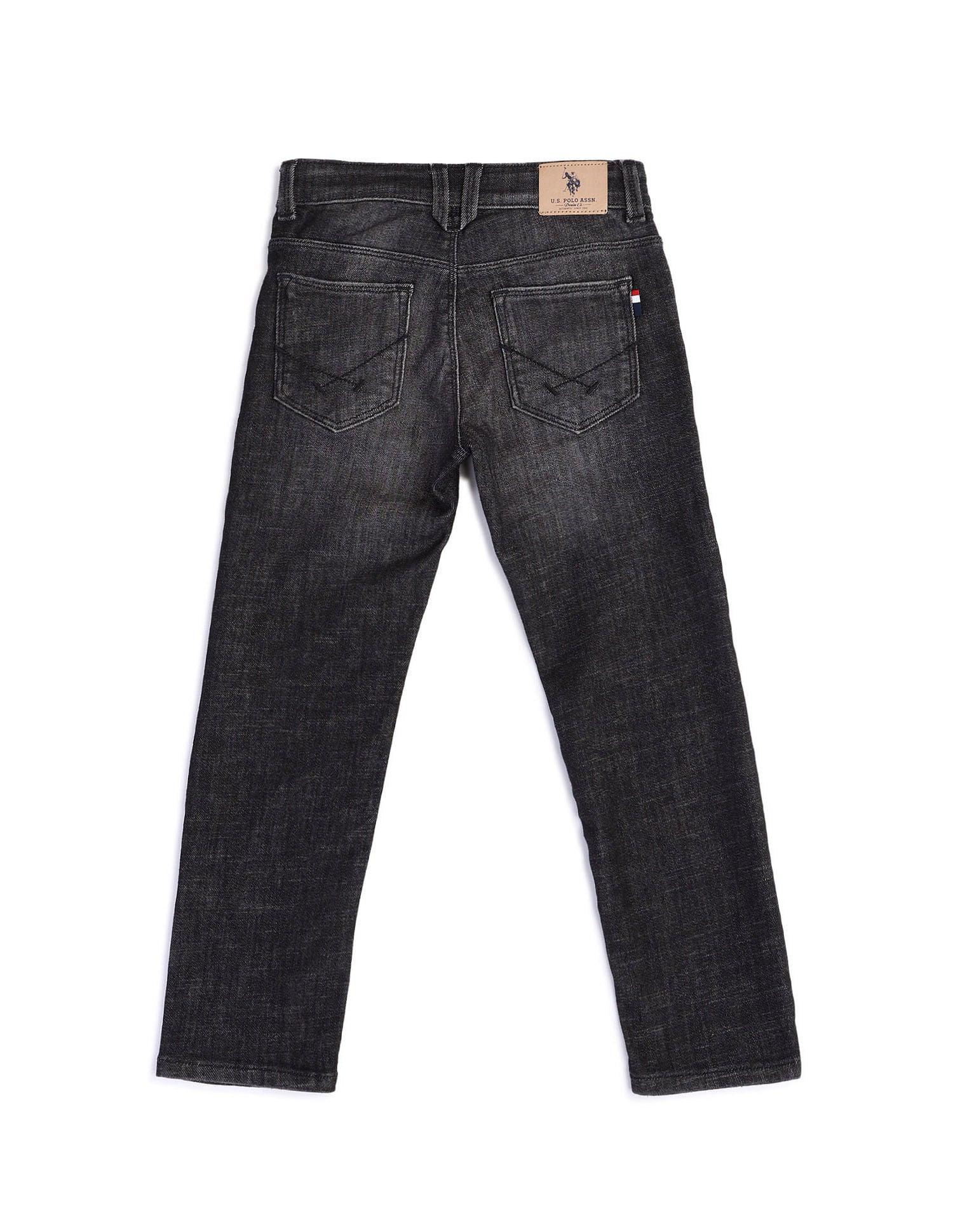 Regular fit Solid Jeans Charcoal - U.S. POLO ASSN. | Large