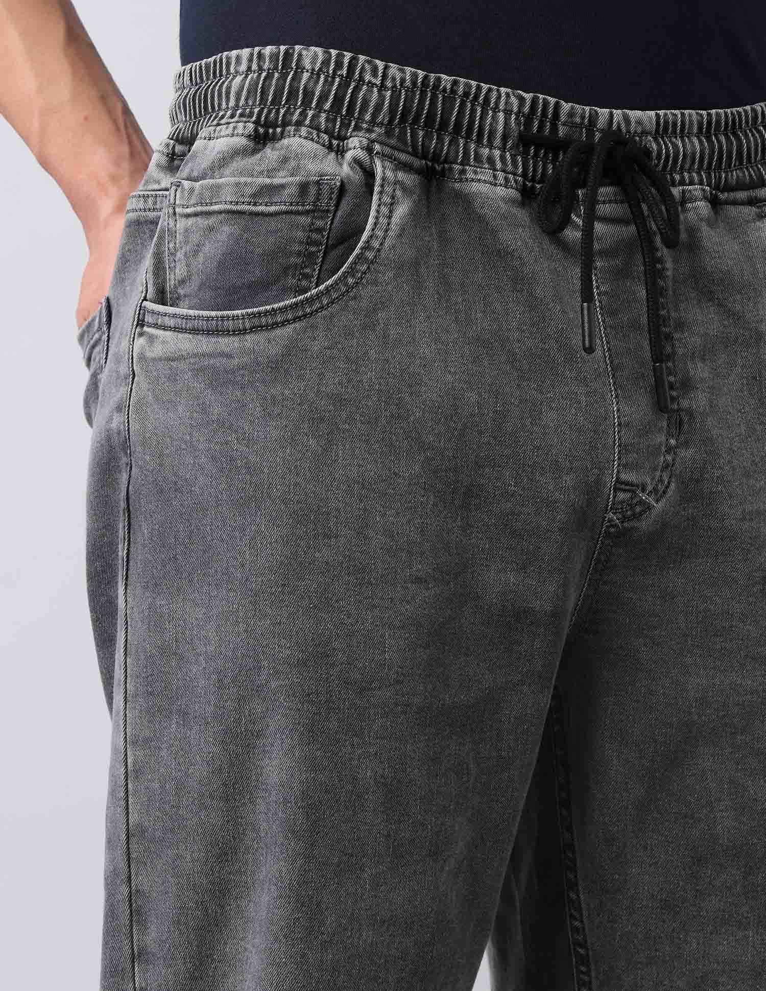 Jogger Regular Fit Grey Jeans Grey - U.S. Polo Assn. India | Large