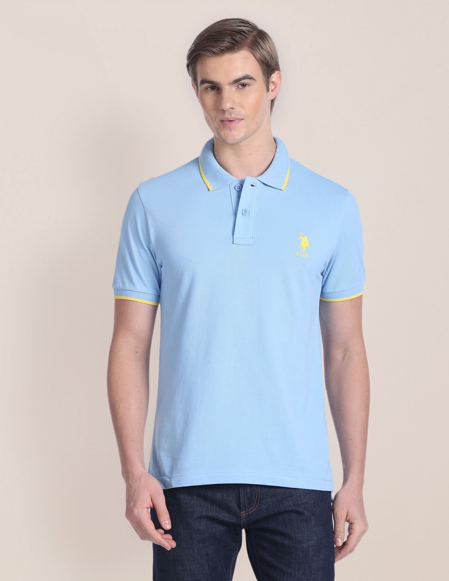 Solid Pique Polo Shirt