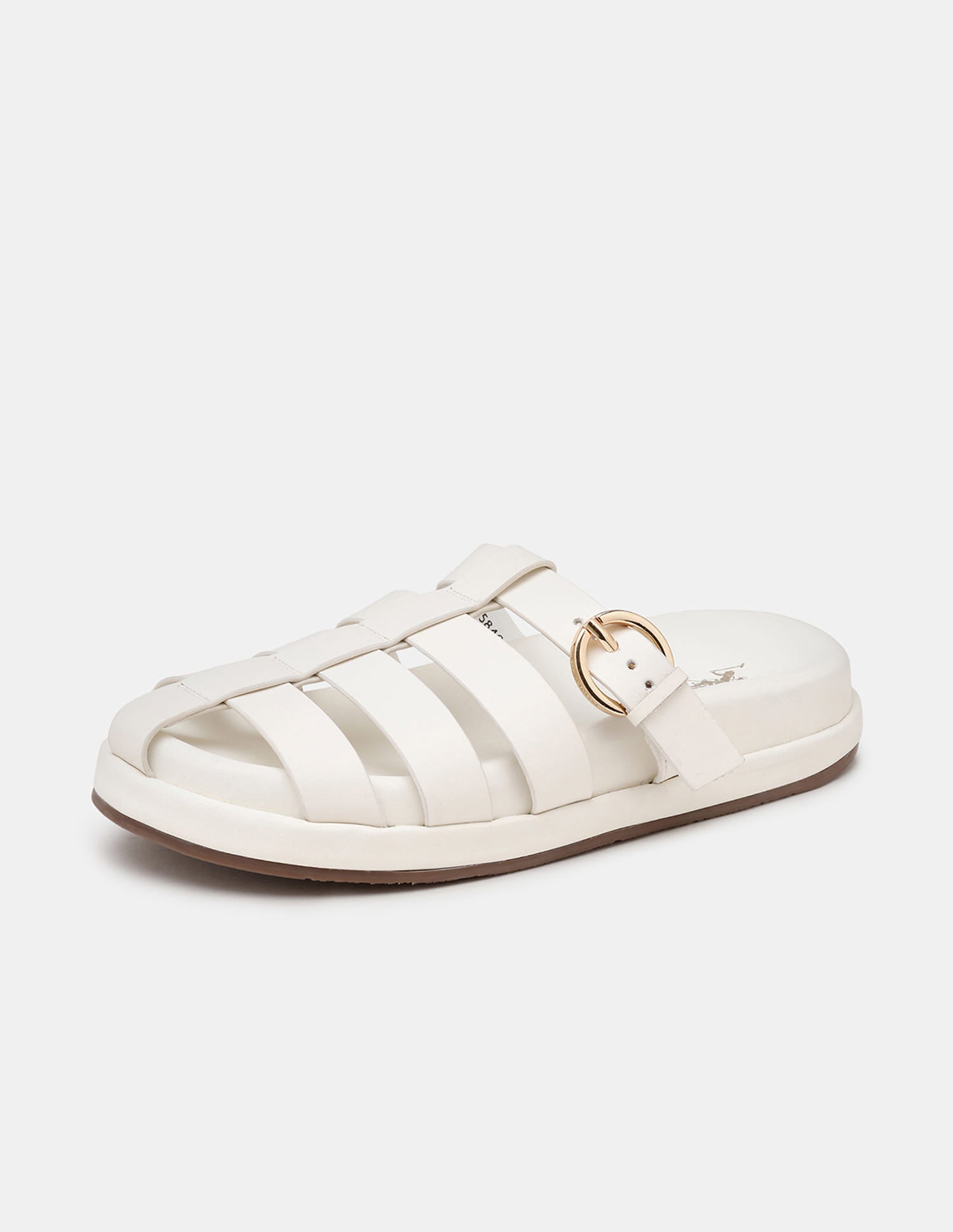 Women Minseo Multi Strap Sandals Off White - U.S. Polo Assn. India | Large