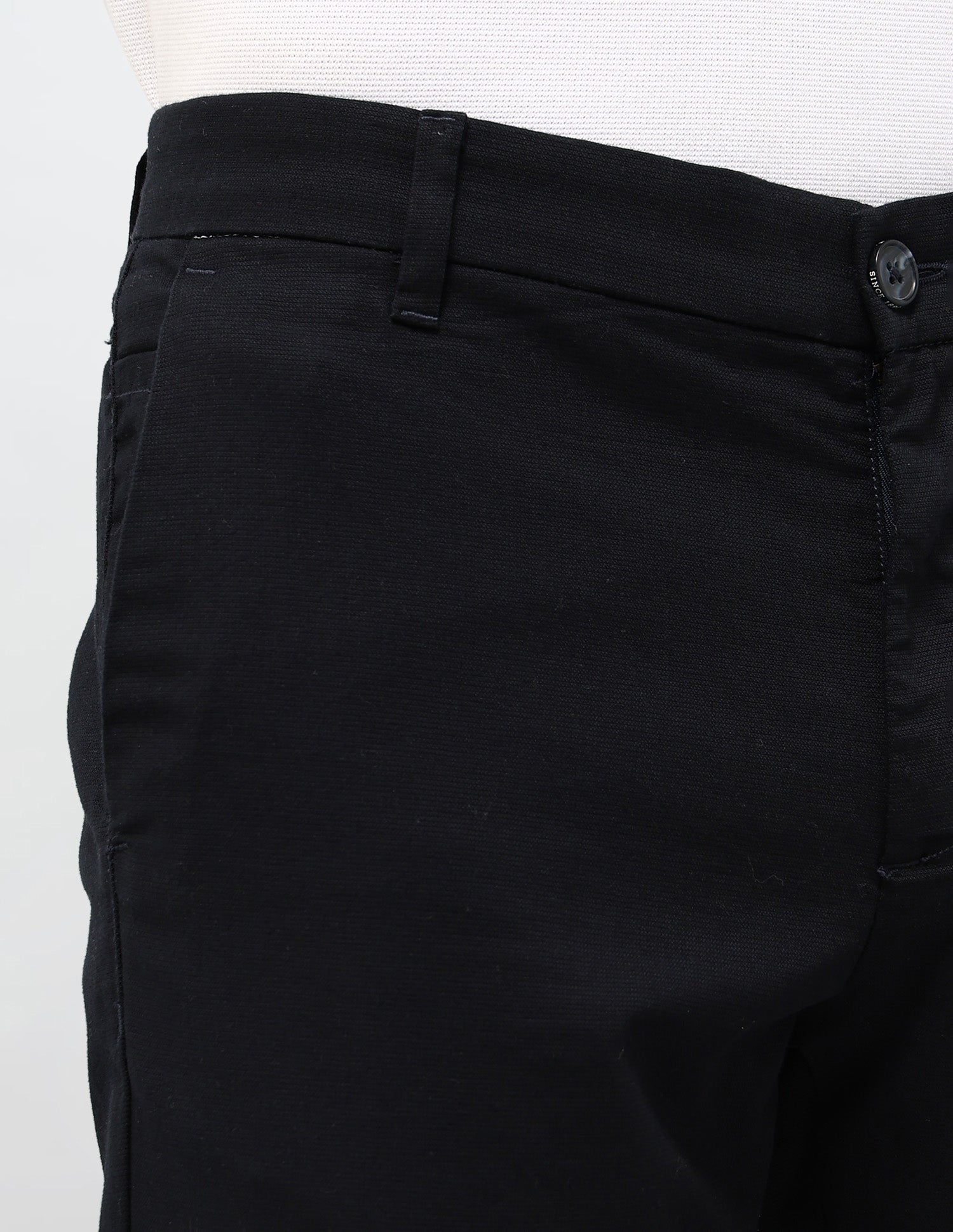 Dobby Denver Slim Fit Trousers Navy - U.S. POLO ASSN. | Large