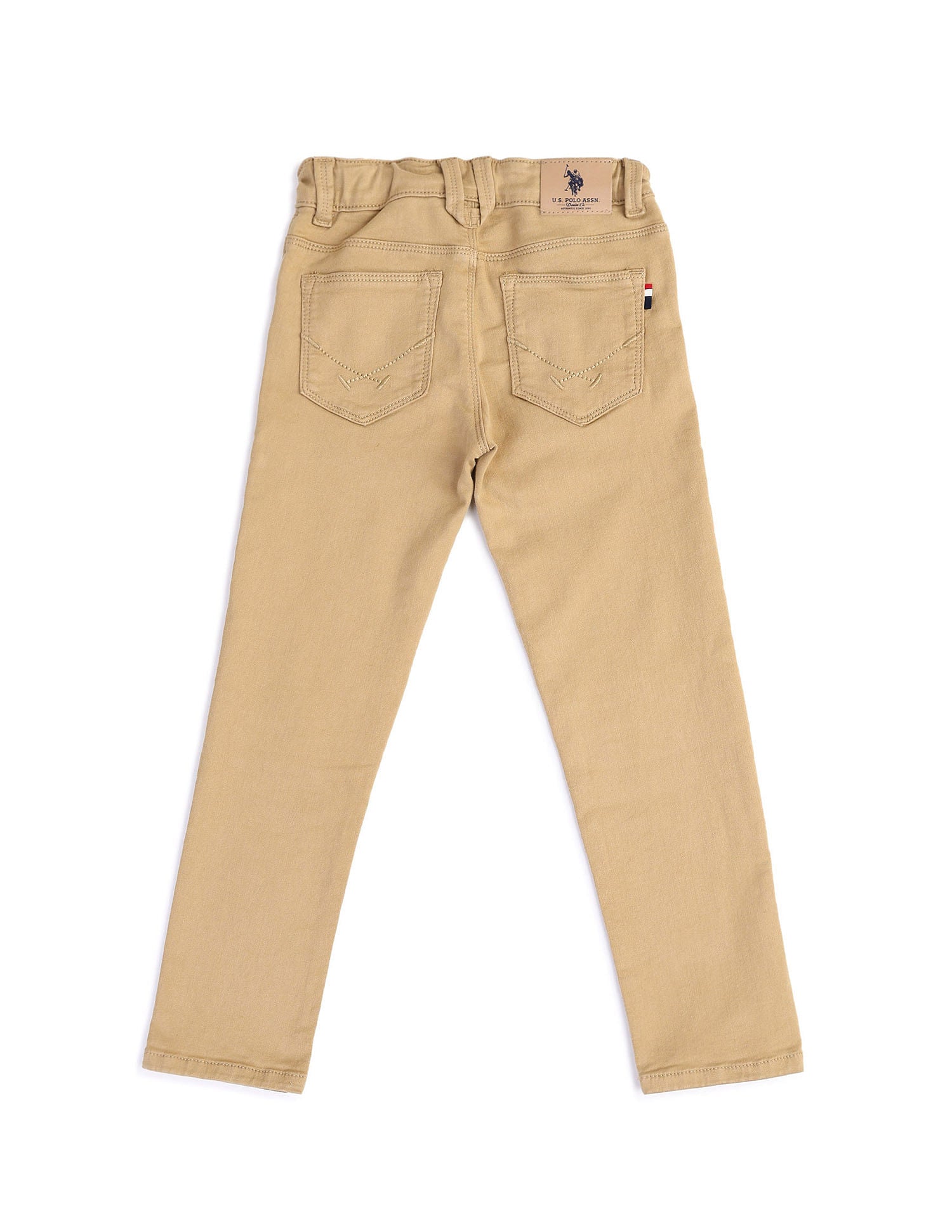 Slim fit Solid Jeans Khaki - U.S. POLO ASSN. | Large