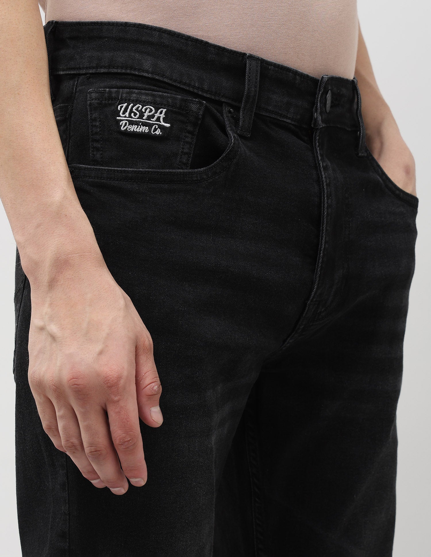 Connor Bootcut Black Jeans Black - U.S. POLO ASSN. | Large