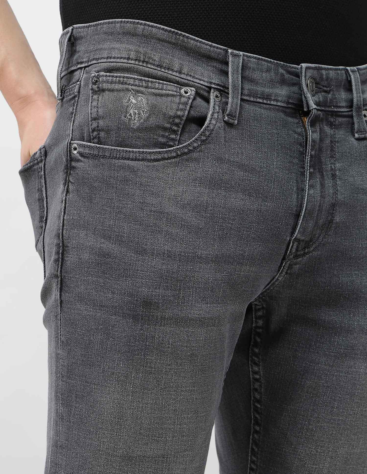 Brandon Slim-Tapered Fit Jeans Grey - U.S. Polo Assn. India | Large