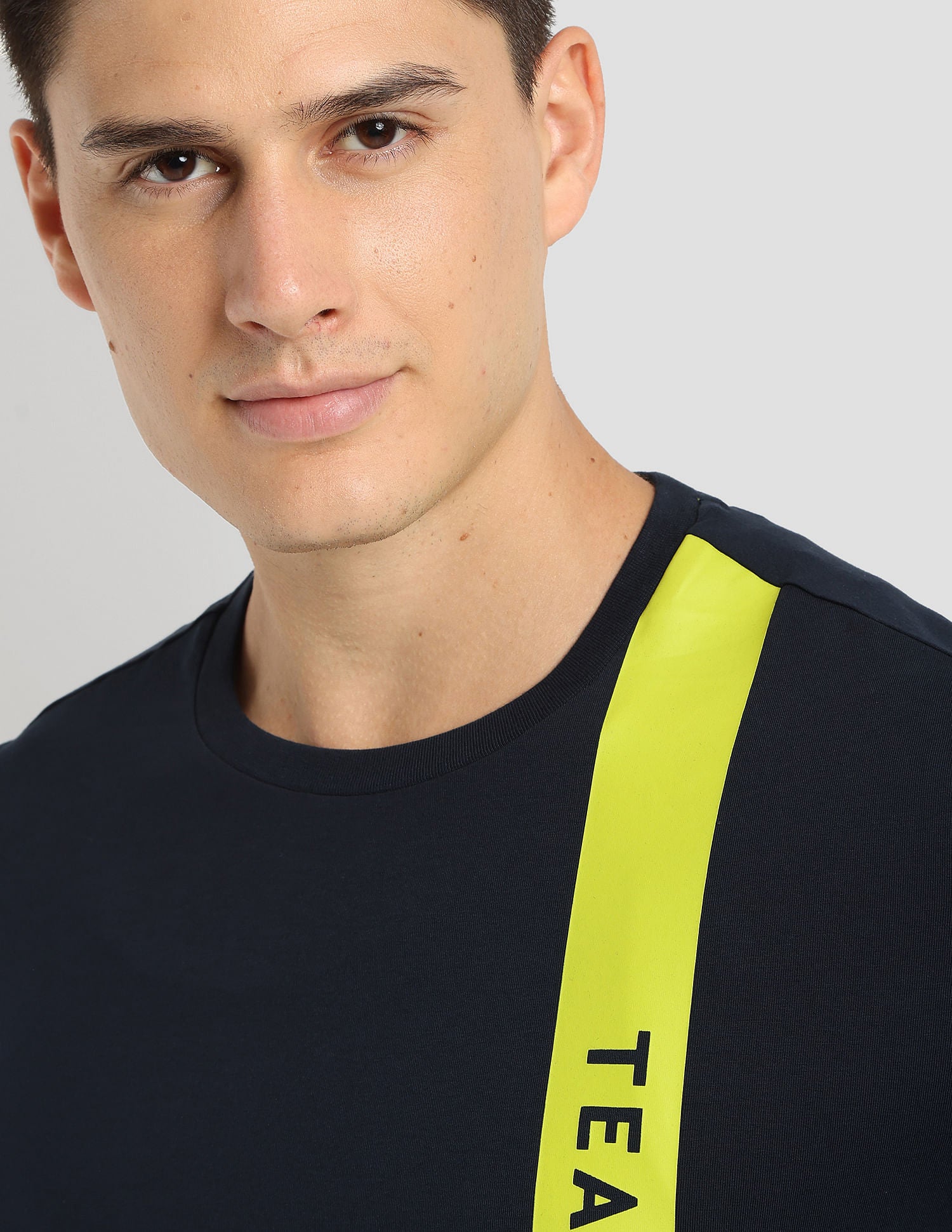 Brand Stripe Training T-Shirt Navy - U.S. POLO ASSN. | Large