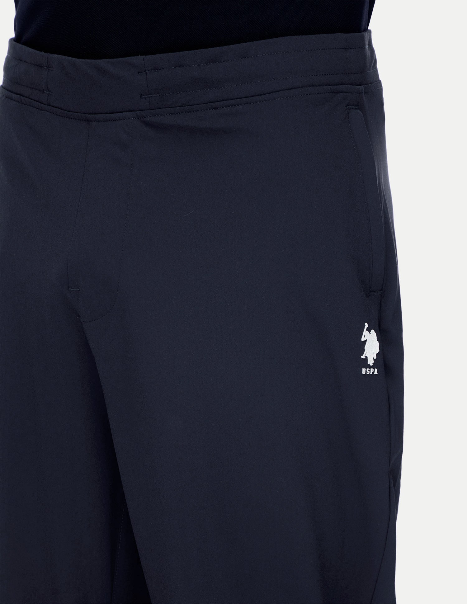 Mid Rise Regular Fit Active Track Pants Navy - U.S. Polo Assn. India | Large