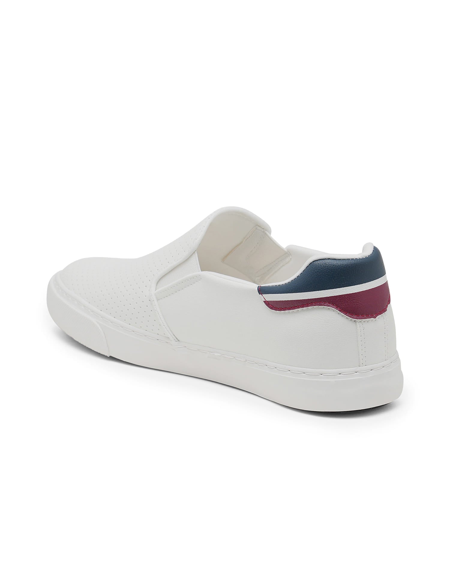 Men Round Toe Campbell 4.0 Slip-Ons Shoes Off White - U.S. Polo Assn. India | Large