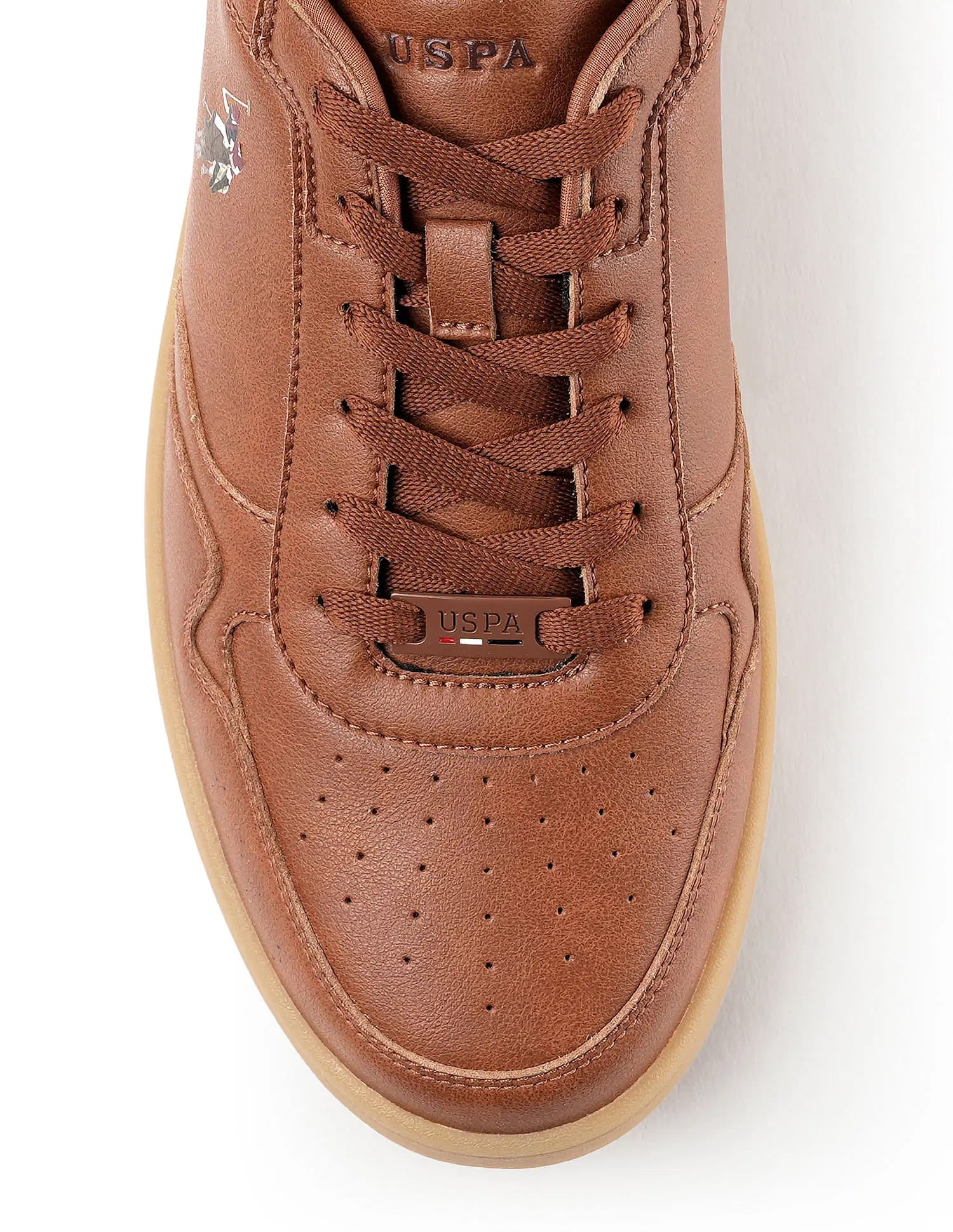Men Haiman 2.0 Solid Sneakers Tan - U.S. Polo Assn. India | Large