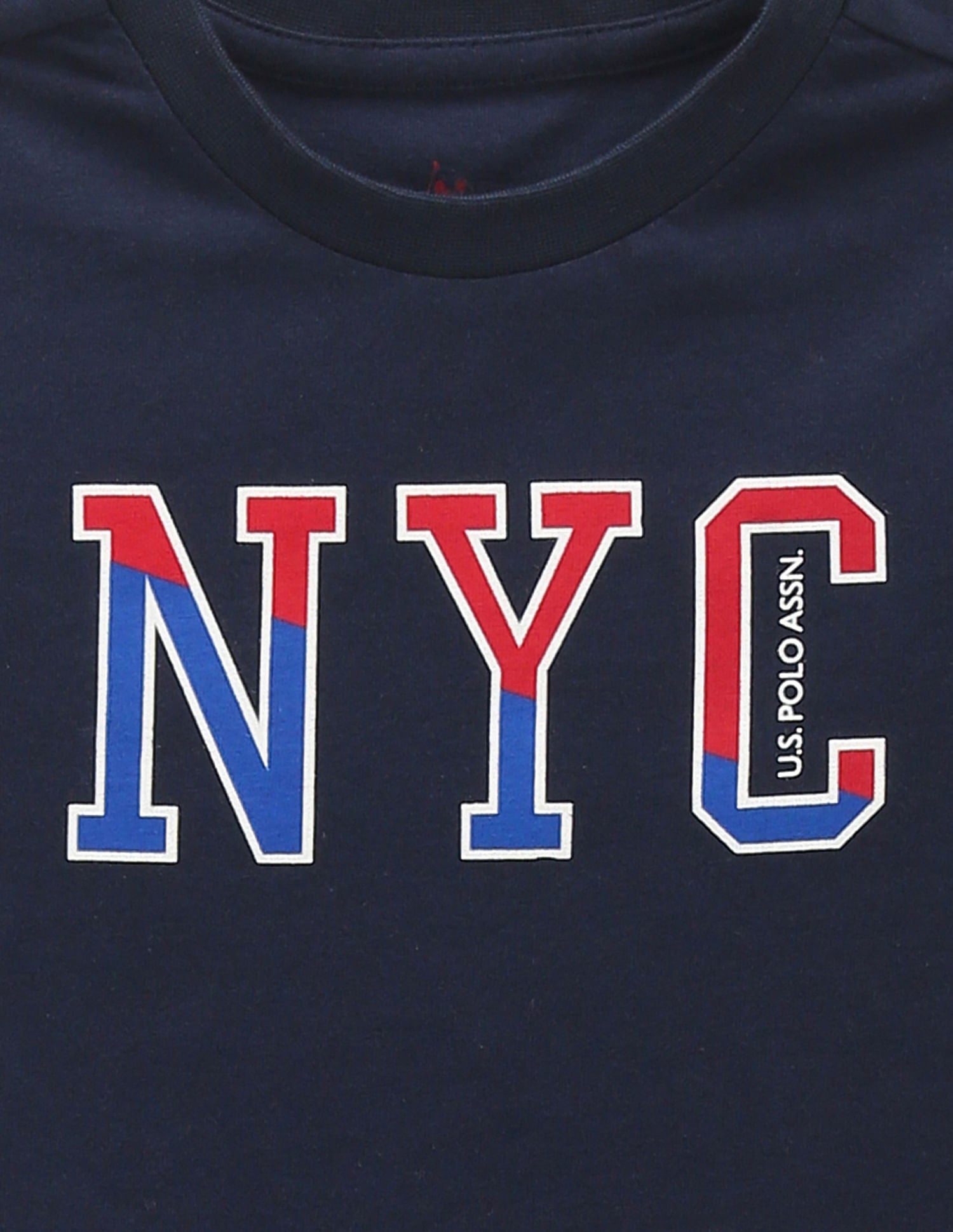 Boys Pure Cotton T-Shirt - Pack Of 2 Green and Navy - U.S. POLO ASSN. | Large