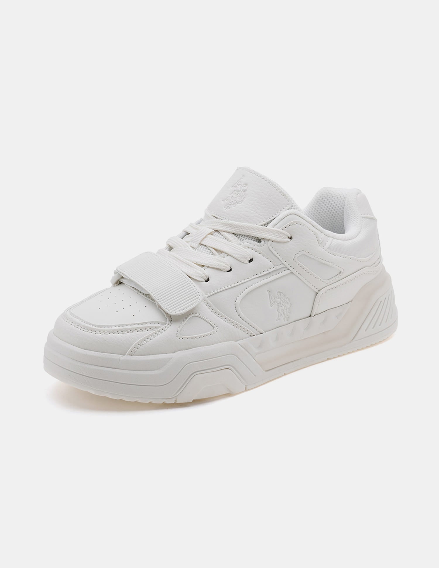 Men Low Top Mark Sneakers Cream - U.S. Polo Assn. India | Large