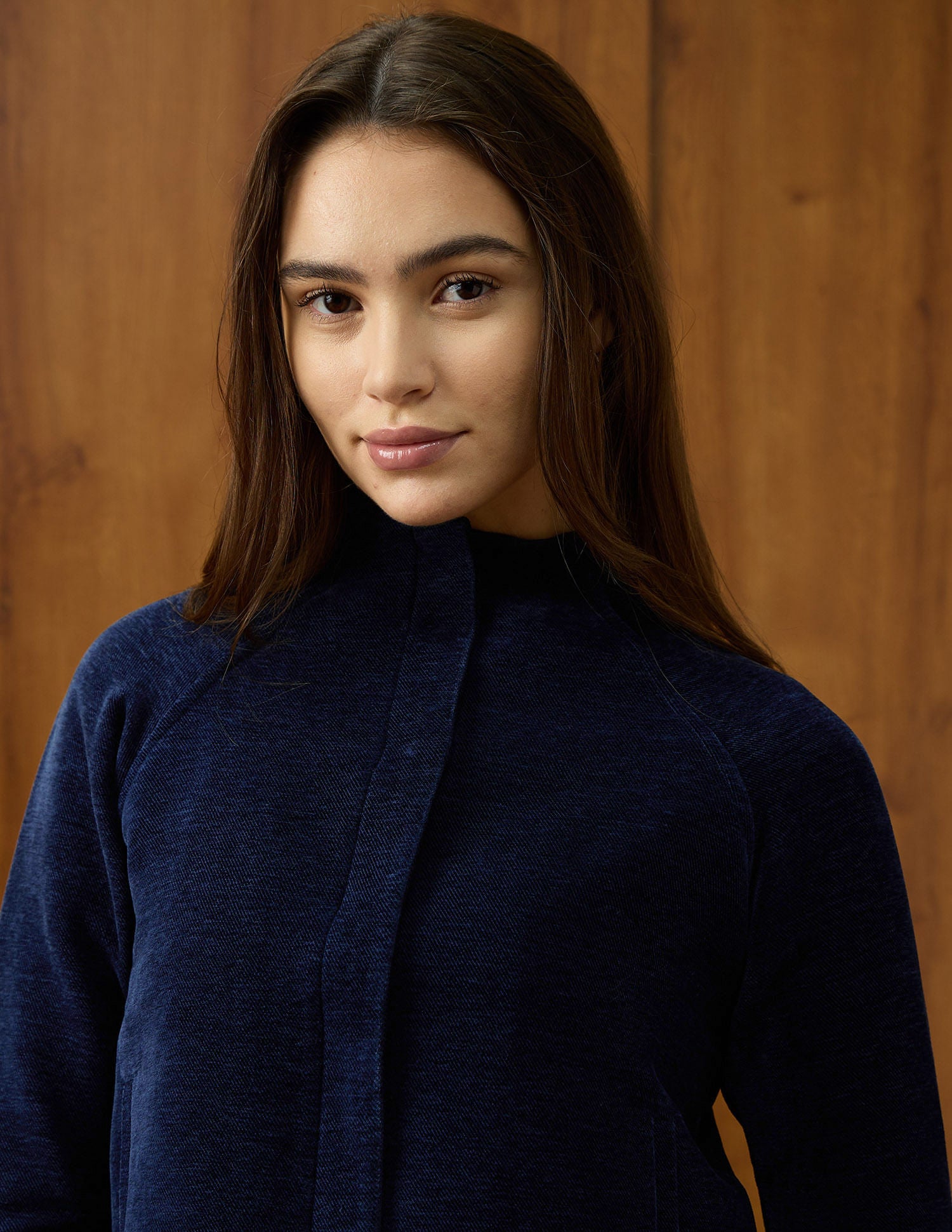 Solid Regular Fit Jacket Blue - U.S. POLO ASSN. | Large