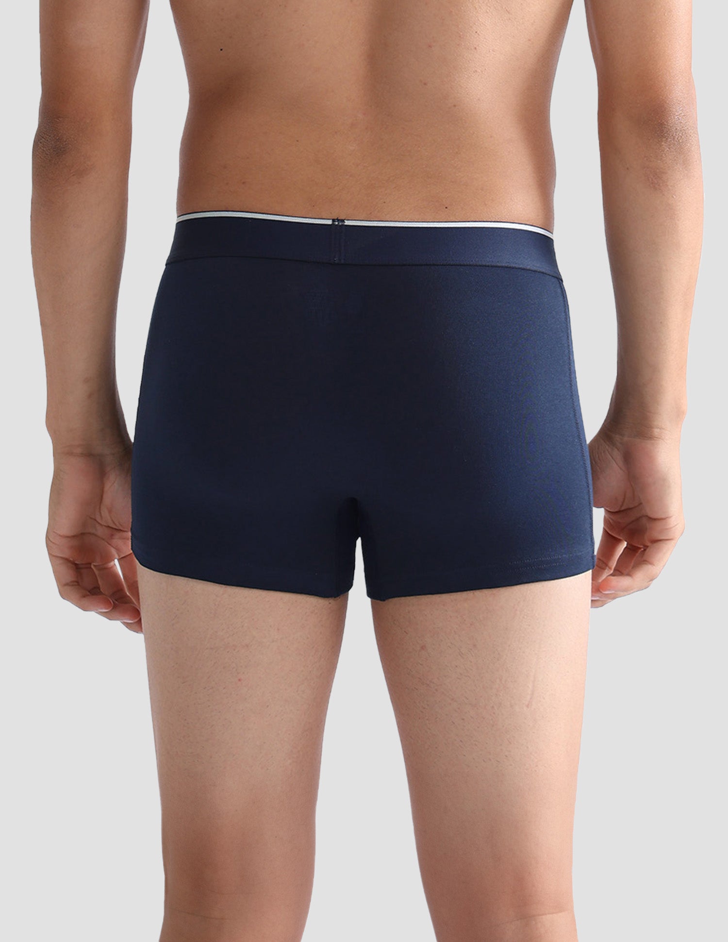 Antibacterial Solid ET004 Trunks - Pack Of 3 Black, Port Royal and Navy - U.S. POLO ASSN. | Large