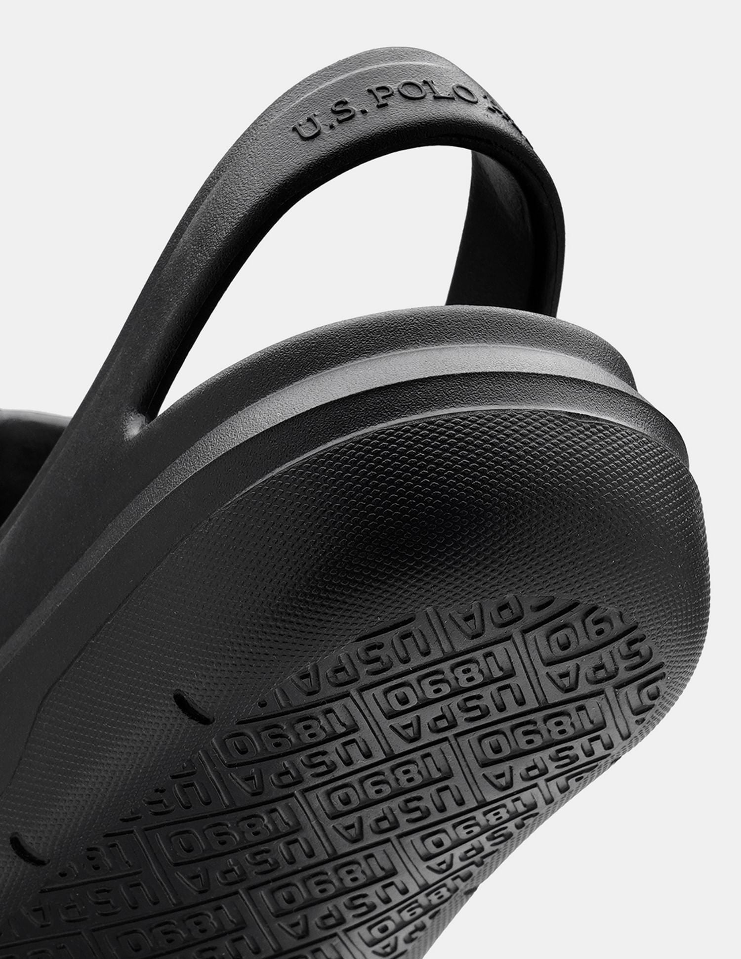 Men Neto Foam Walk Clogs Black - U.S. POLO ASSN. | Large