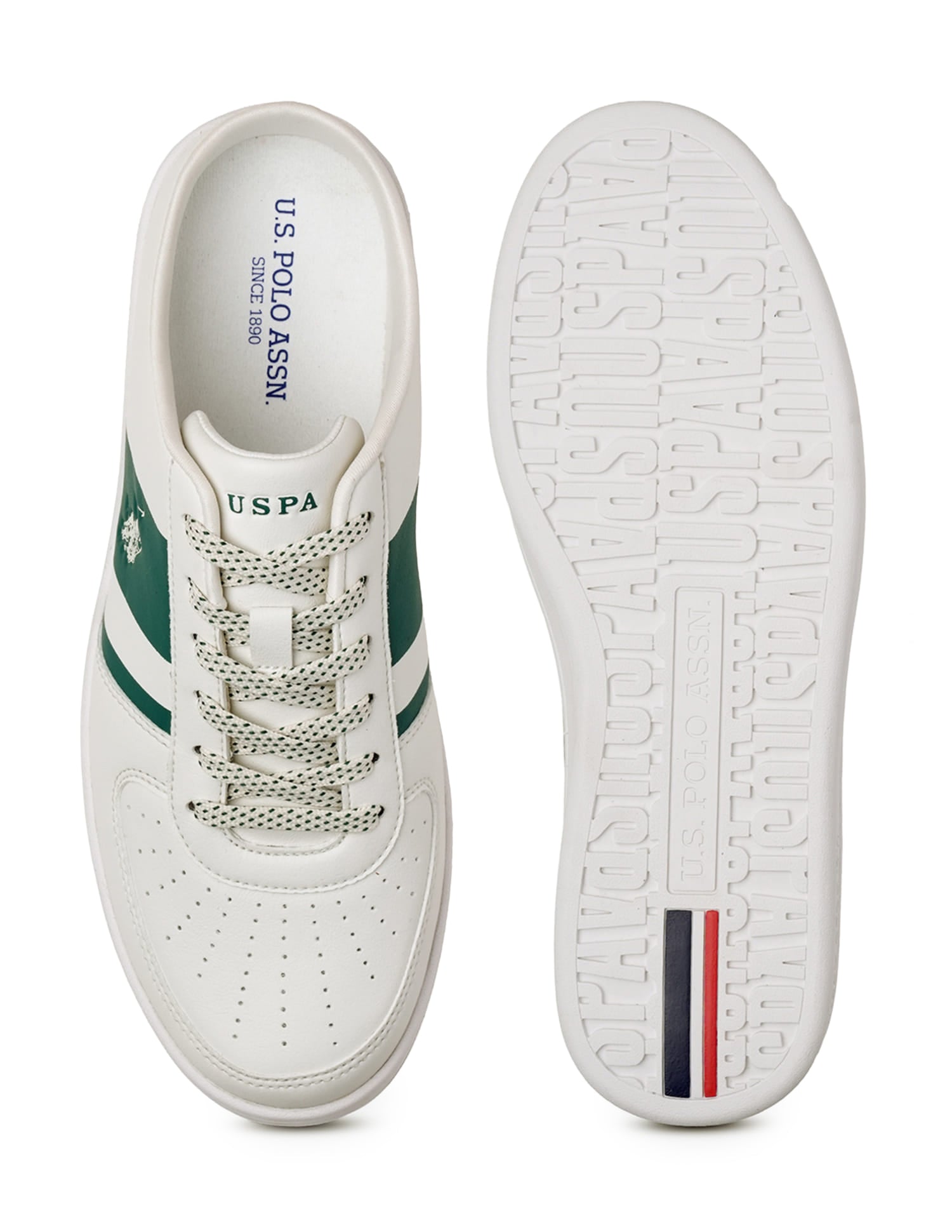 Camon 2.0 Low Top Sneakers Off White - U.S. Polo Assn. India | Large