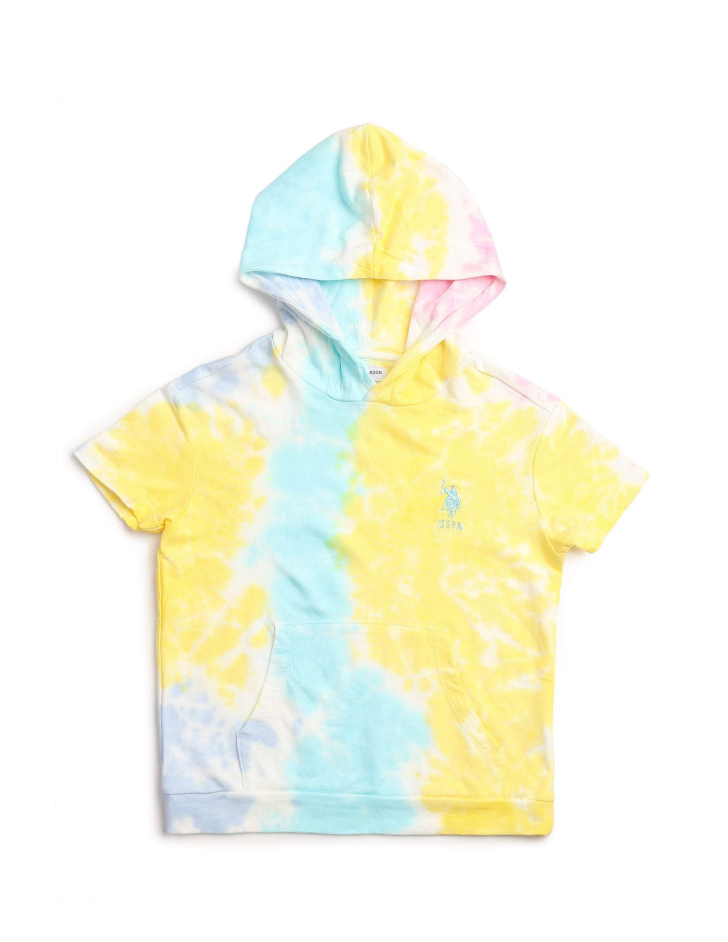 Boys All Over Printed Regular Fit T-Shirt Light Purple - U.S. POLO ASSN. | Large