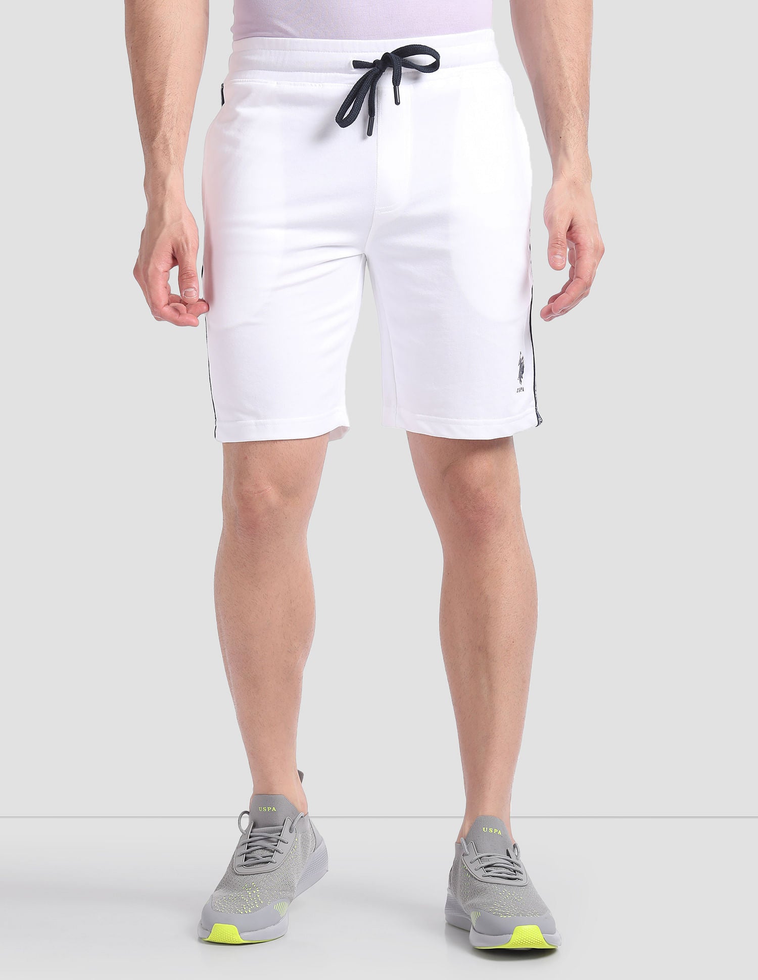 Statement LS003 Lounge Shorts - Pack Of 1 White - U.S. POLO ASSN. | Large