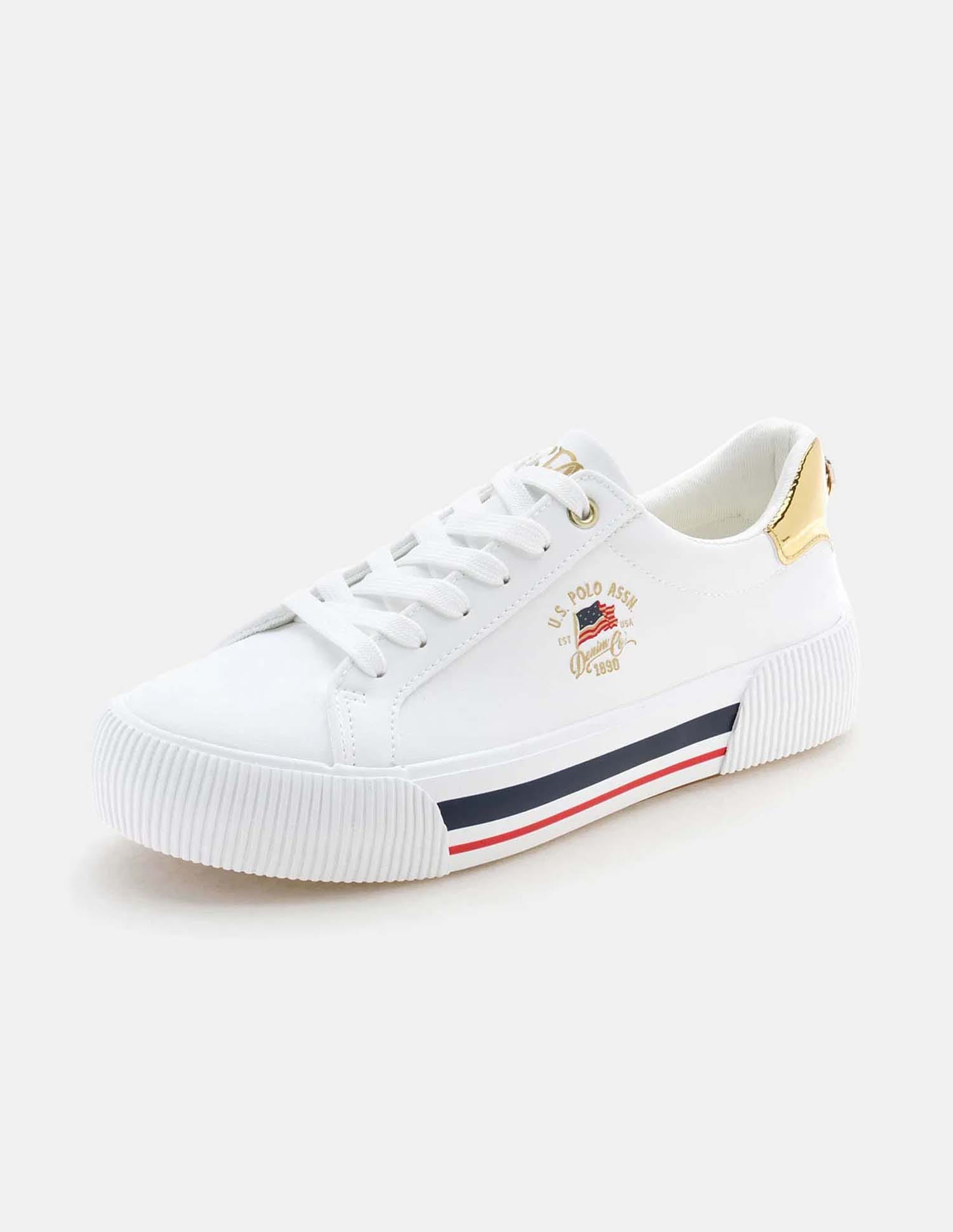 Lizzie 3.0 Off White Chunky Sneaker Shoes Off White - U.S. Polo Assn. India | Large