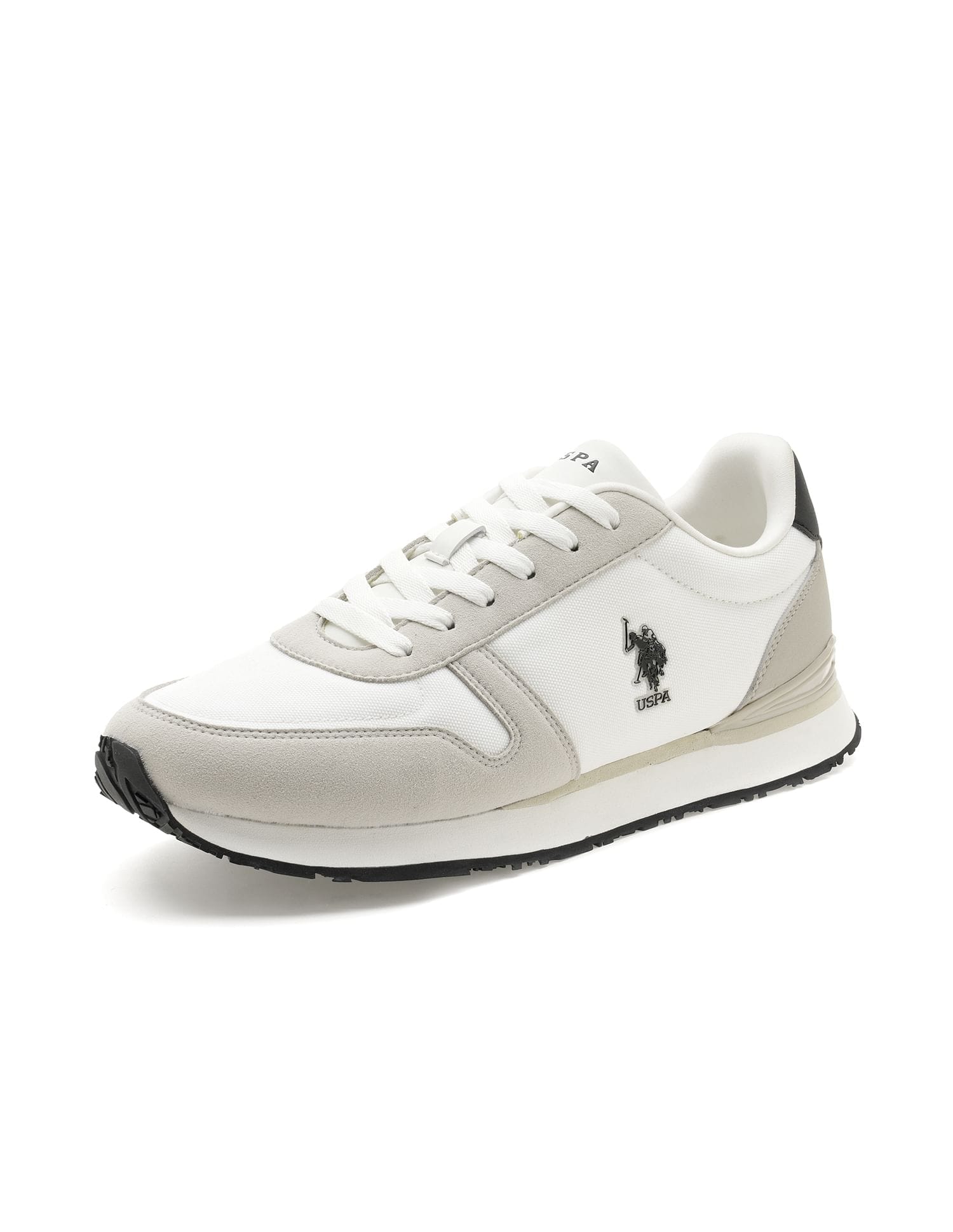 Regon Suede Sneakers White - U.S. Polo Assn. India | Large