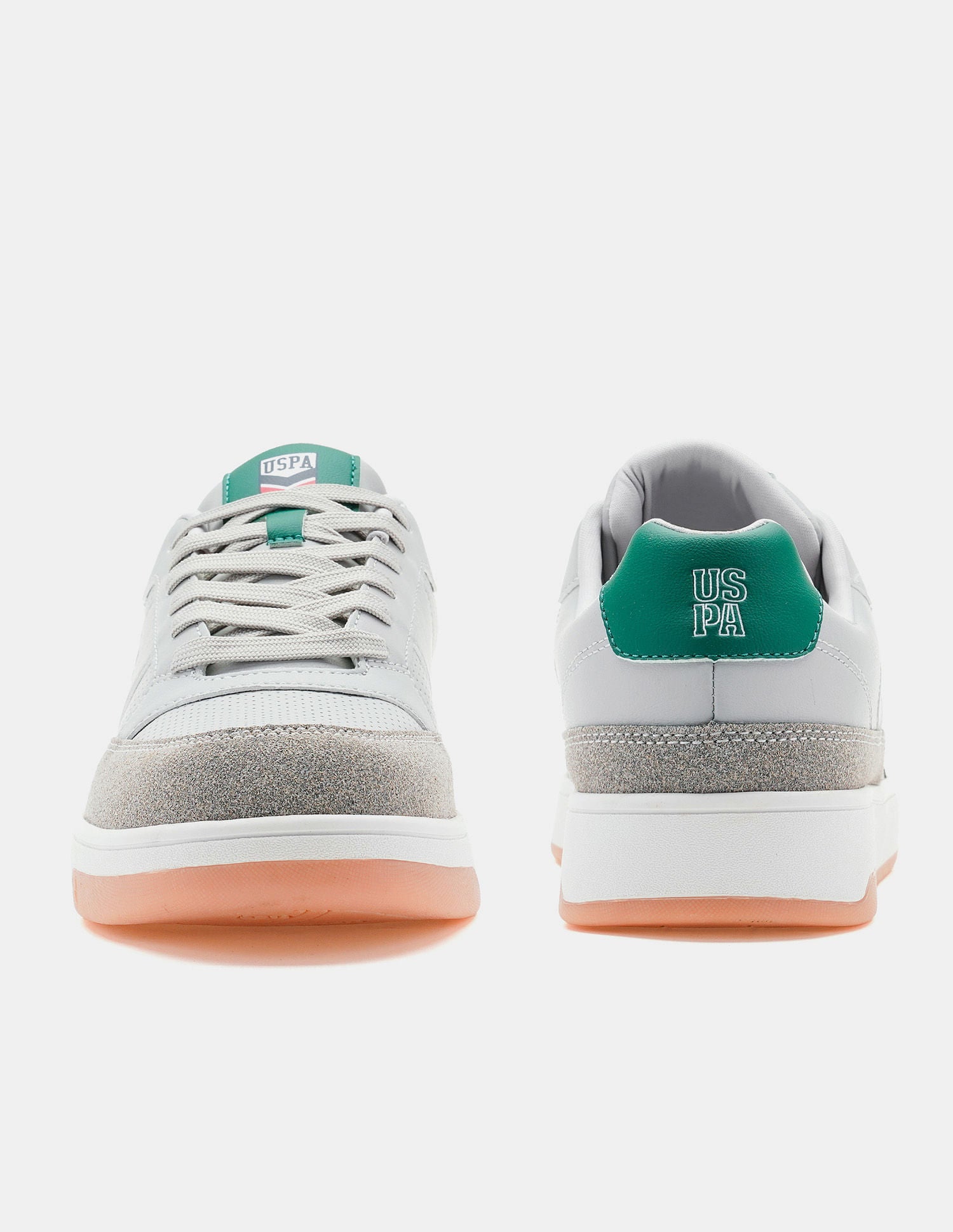 Men Colourblocked Simon Sneakers Grey - U.S. POLO ASSN. | Large