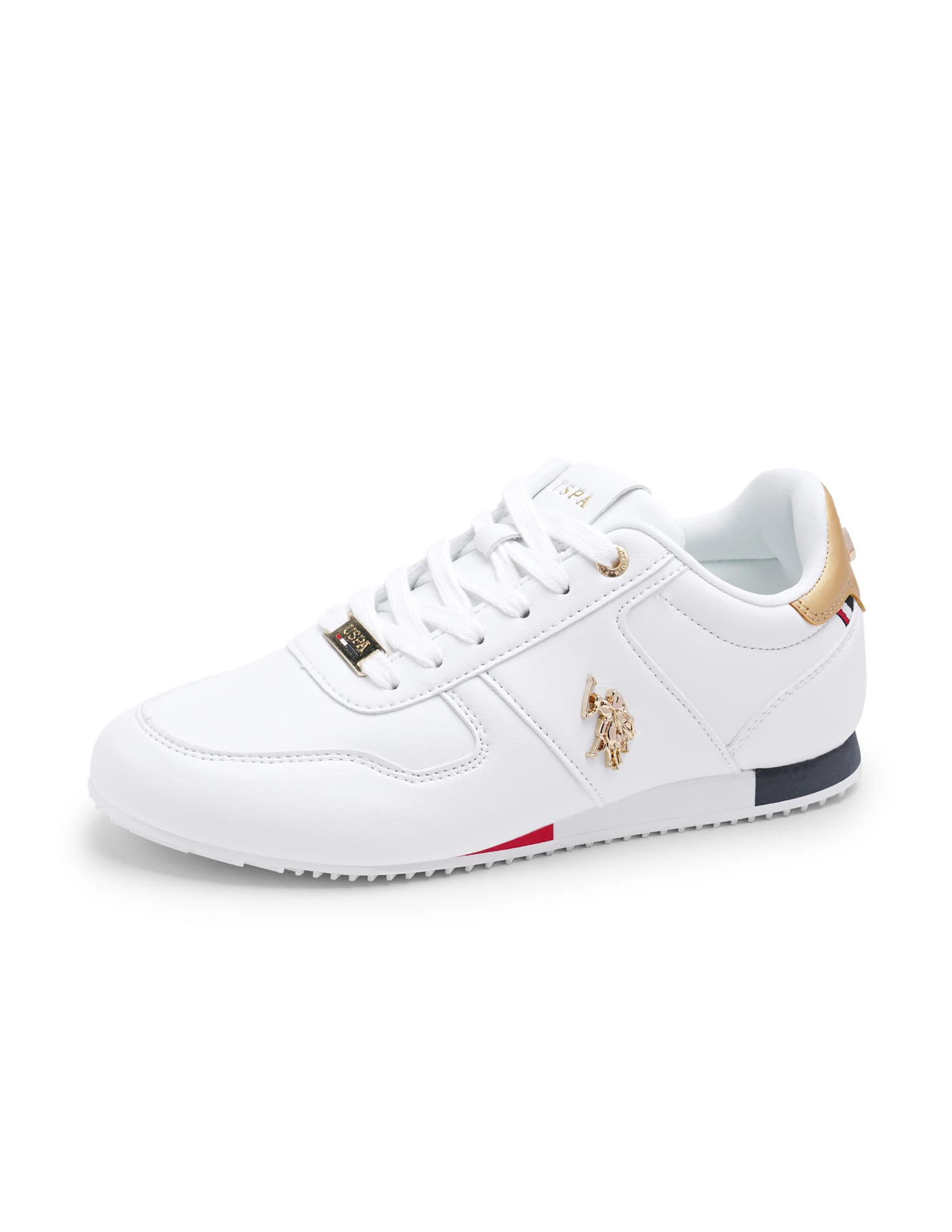 Sorrento Retro Sneakers Shoes White - U.S. Polo Assn. India | Large