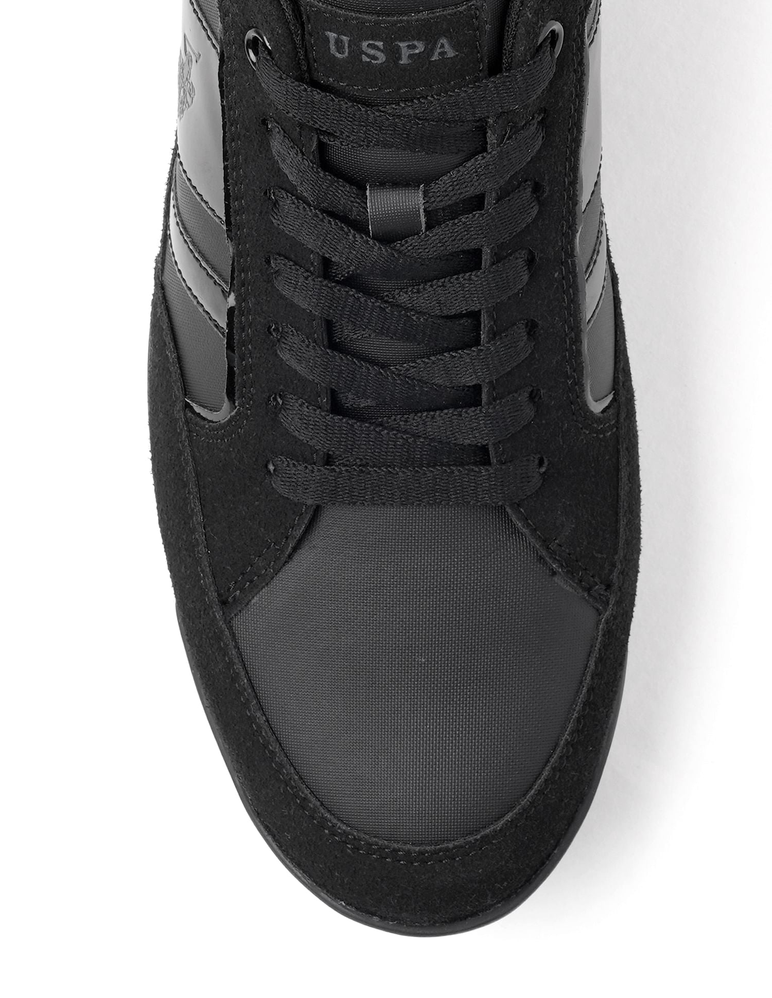 Ester Colourblocked Casual Sneakers Black - U.S. POLO ASSN. | Large