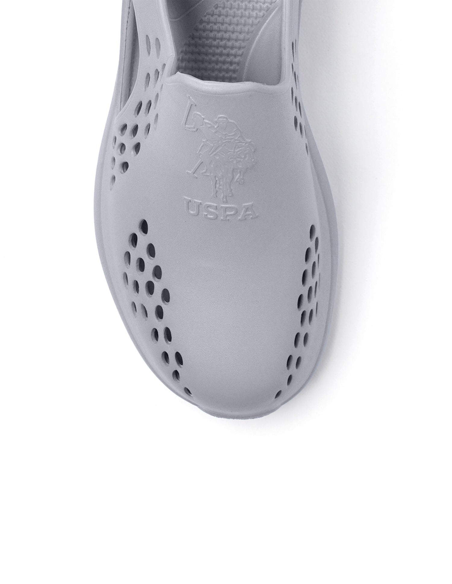 Men Noan Dk. Grey Foam Walk Clogs Grey - U.S. Polo Assn. India | Large