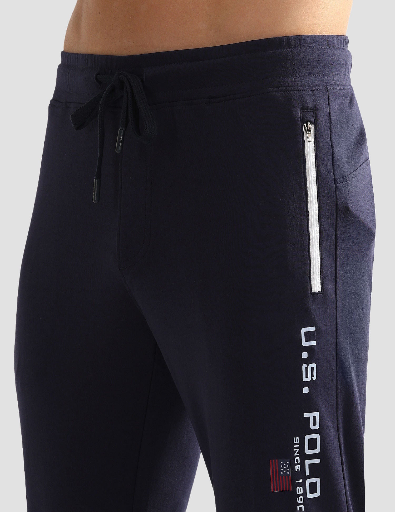 Men Mid Rise OR002 Lounge Pants Naval Academy - U.S. POLO ASSN. | Large