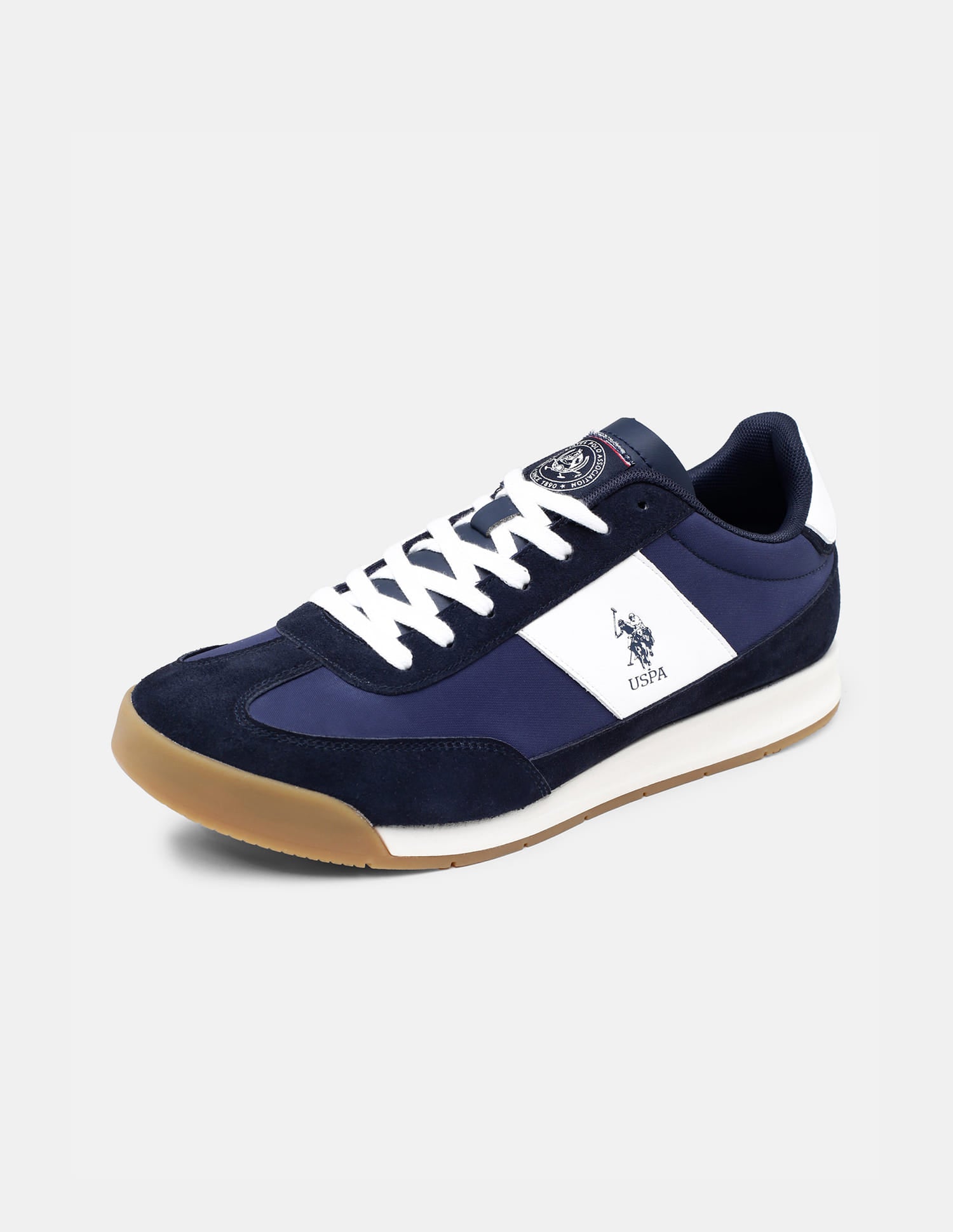 Round Toe Lace Ups Gallop Sneakers Navy - U.S. Polo Assn. India | Large