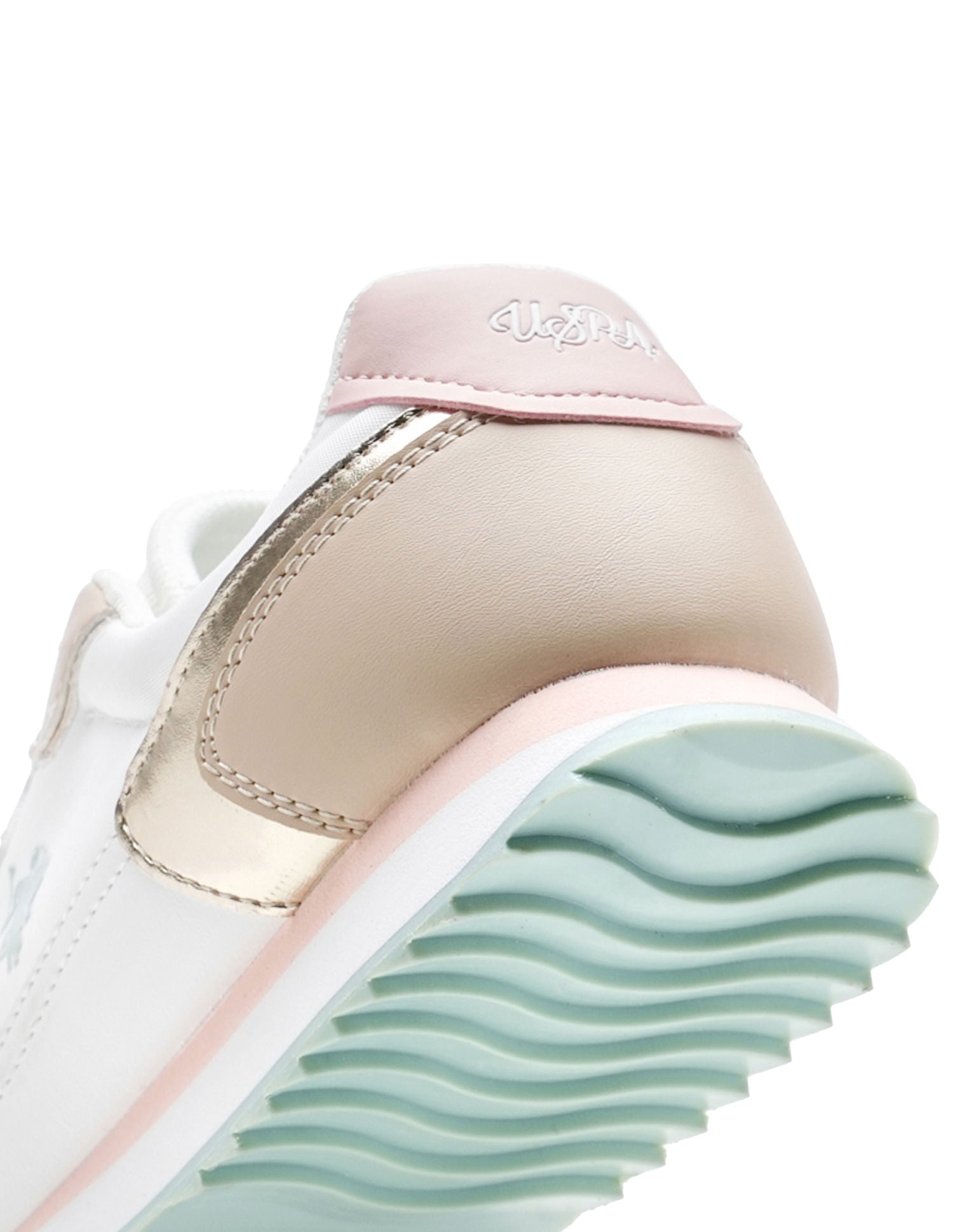 Women Colour Block Alora Sneakers Beige - U.S. POLO ASSN. | Large