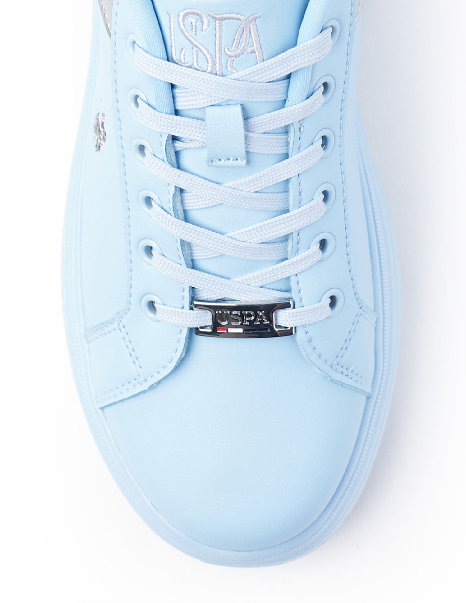 Women Metallic Logo Elsie 2.0 Sneakers Blue - U.S. Polo Assn. India | Large