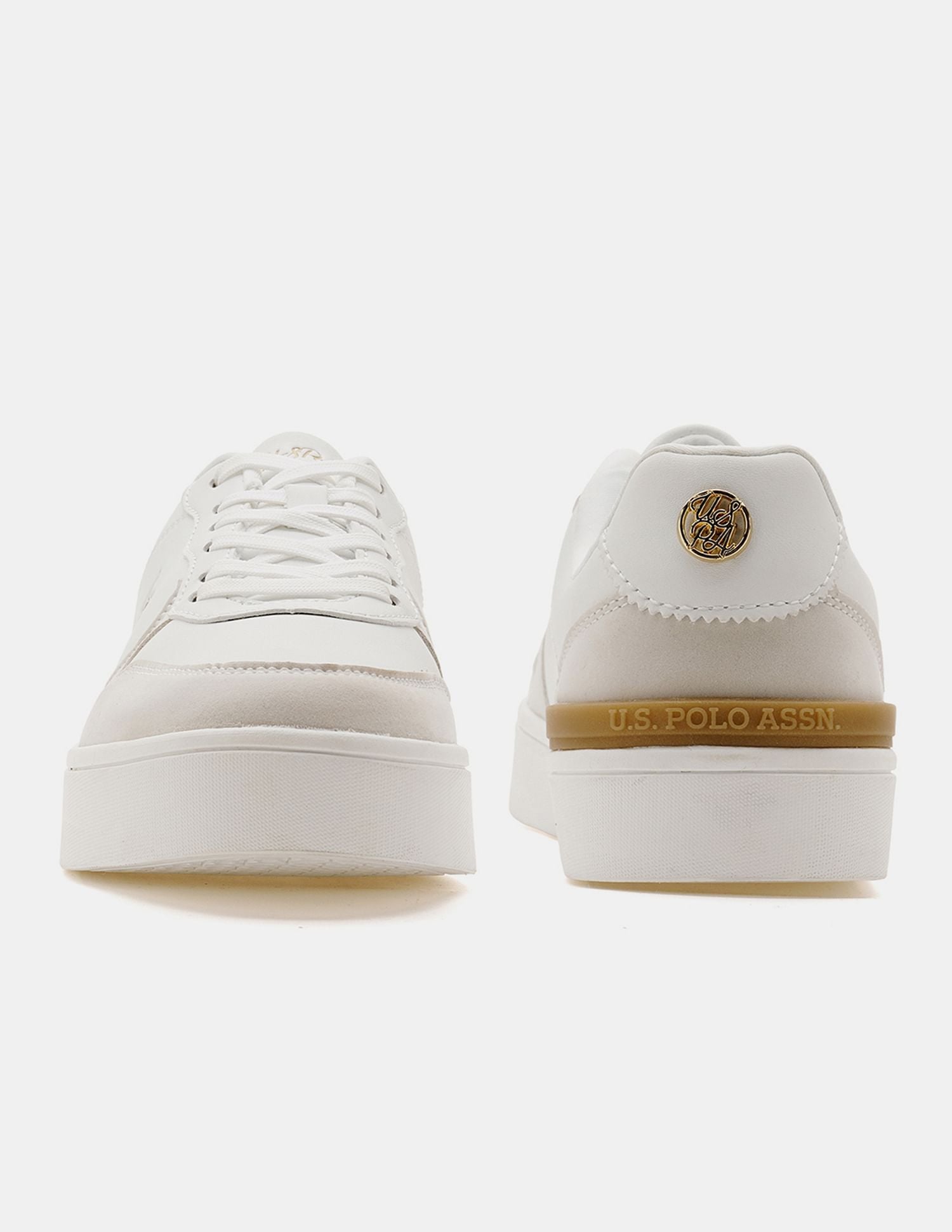 Women Ingrid 2.0 Colour Blocked Sneakers Off White - U.S. POLO ASSN. | Large