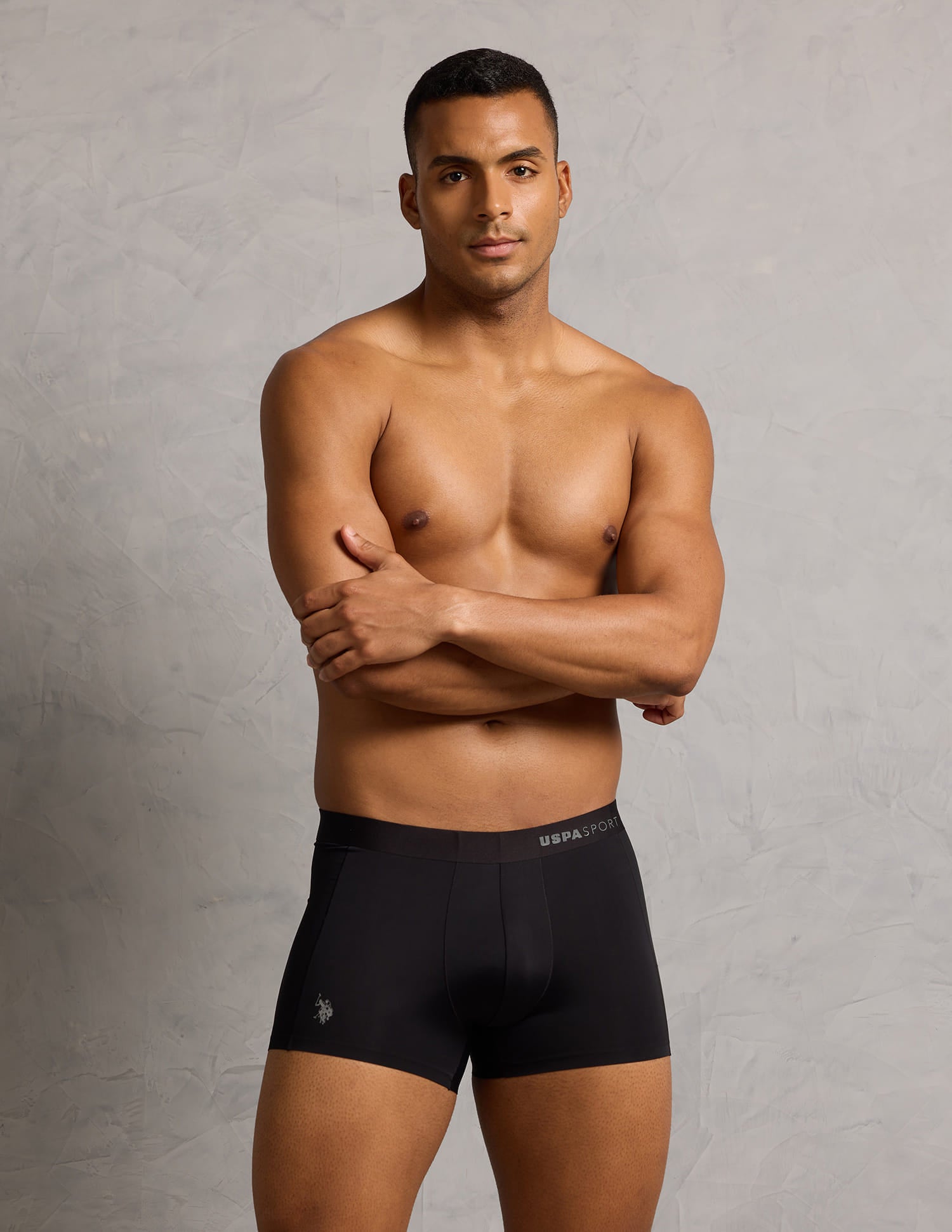 Micro Fibre Seamless High Stretch Trunk Black - U.S. Polo Assn. India | Large