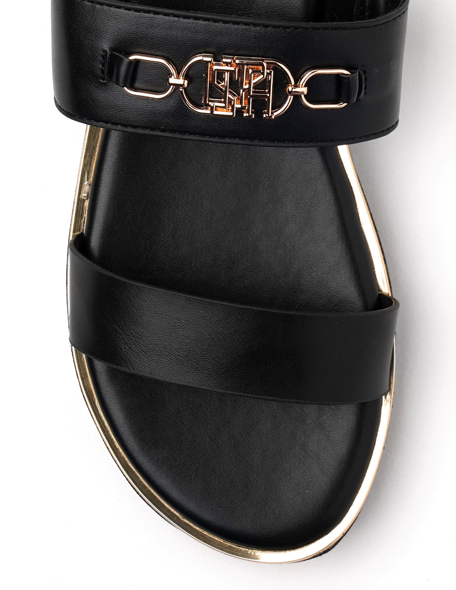 Comfort EVA Flat Cinzia Sandals Black - U.S. POLO ASSN. | Large